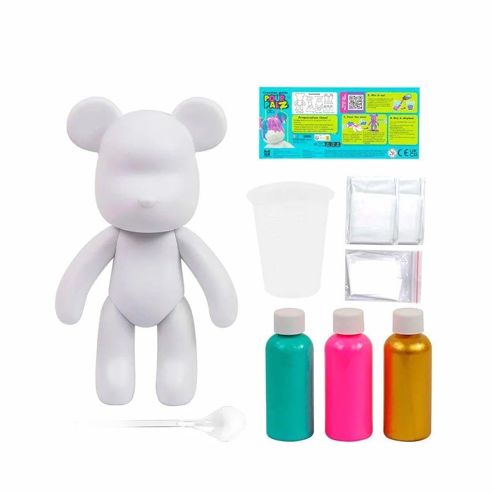 TOYMONSTER Kit DIY Peindre Votre Propre Ours Golden Dream