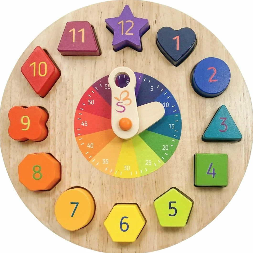 Montre d'apprentissage de Bois