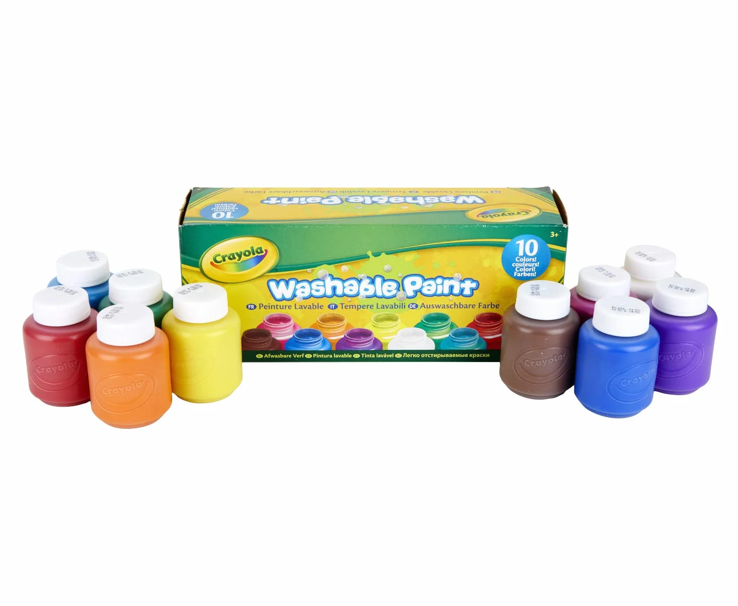 CRAYOLA Kit d'activité Paint extravaganza, Activités artistiques, Fournitures peinture, Cadeaux enfants 5+