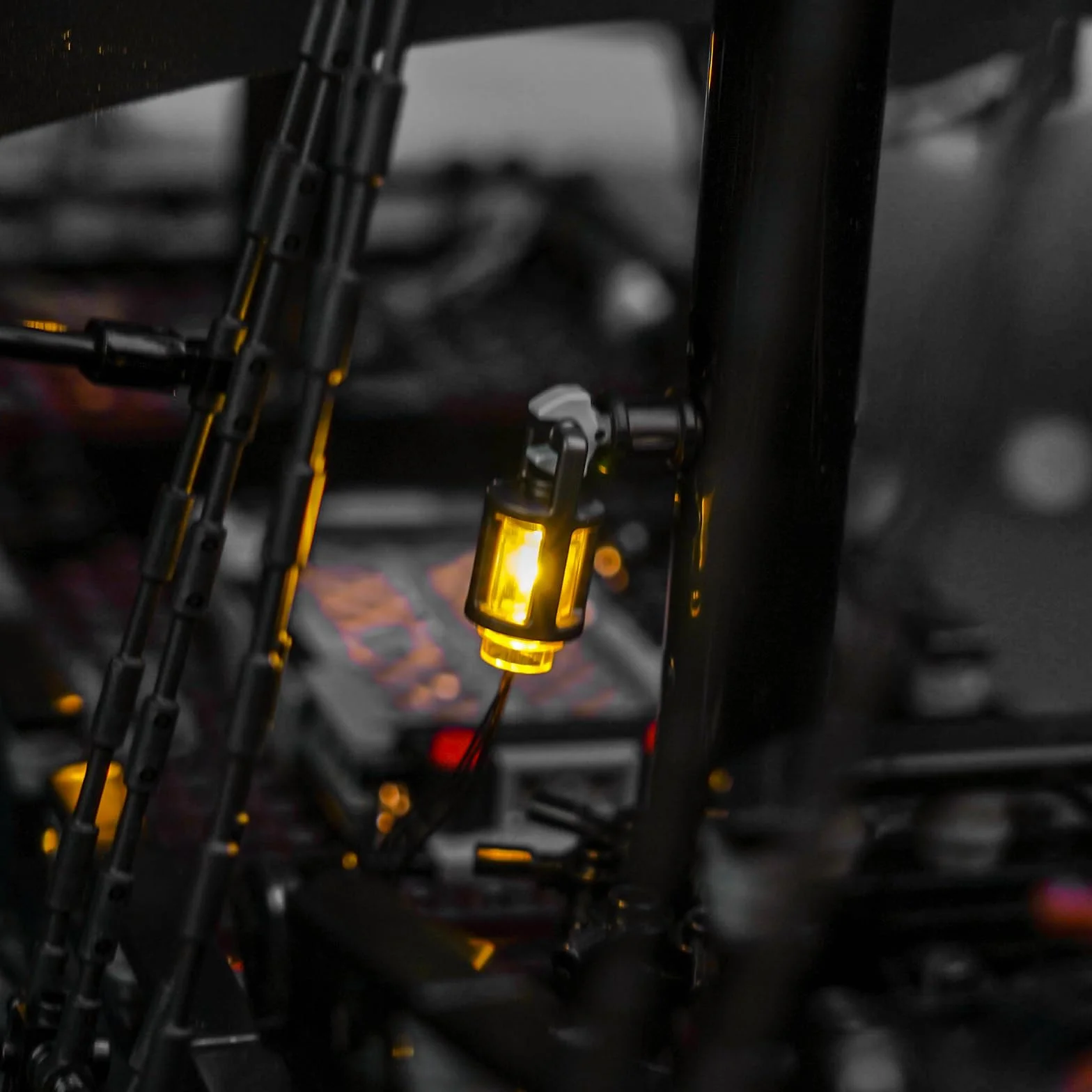 Jeu de lumières LED compatible Lego Captain Jack Sparrow Pirate Ship 10365, éclairage décoratif