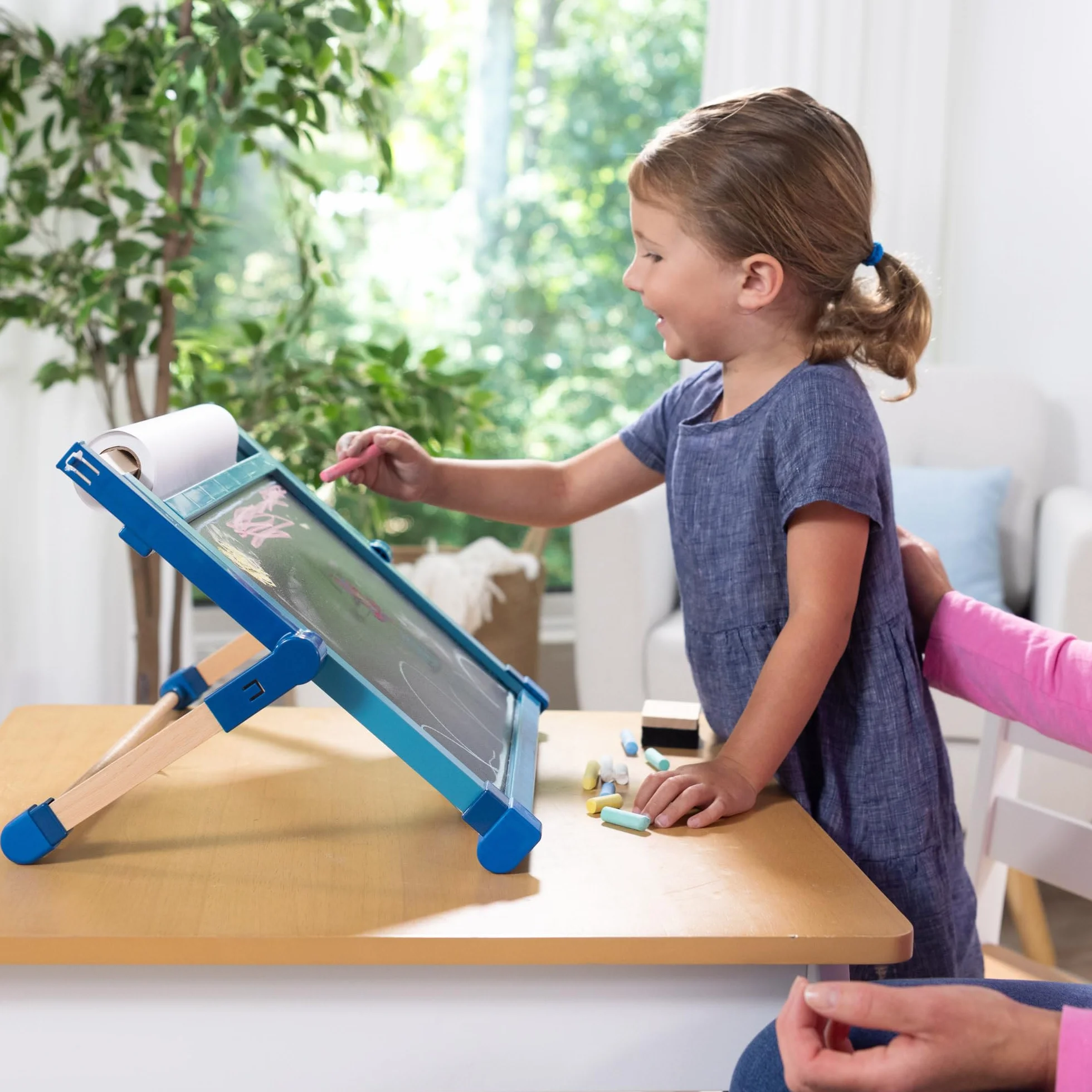 Melissa & Doug - Tableau Magnétique Effaçable - Jouet en Bois - Activité Manuelle Enfant - Loisir Créatif - Jouet D'Activité, De Développement, Apprentissage - Cadeau Enfant 3 Ans Et + -