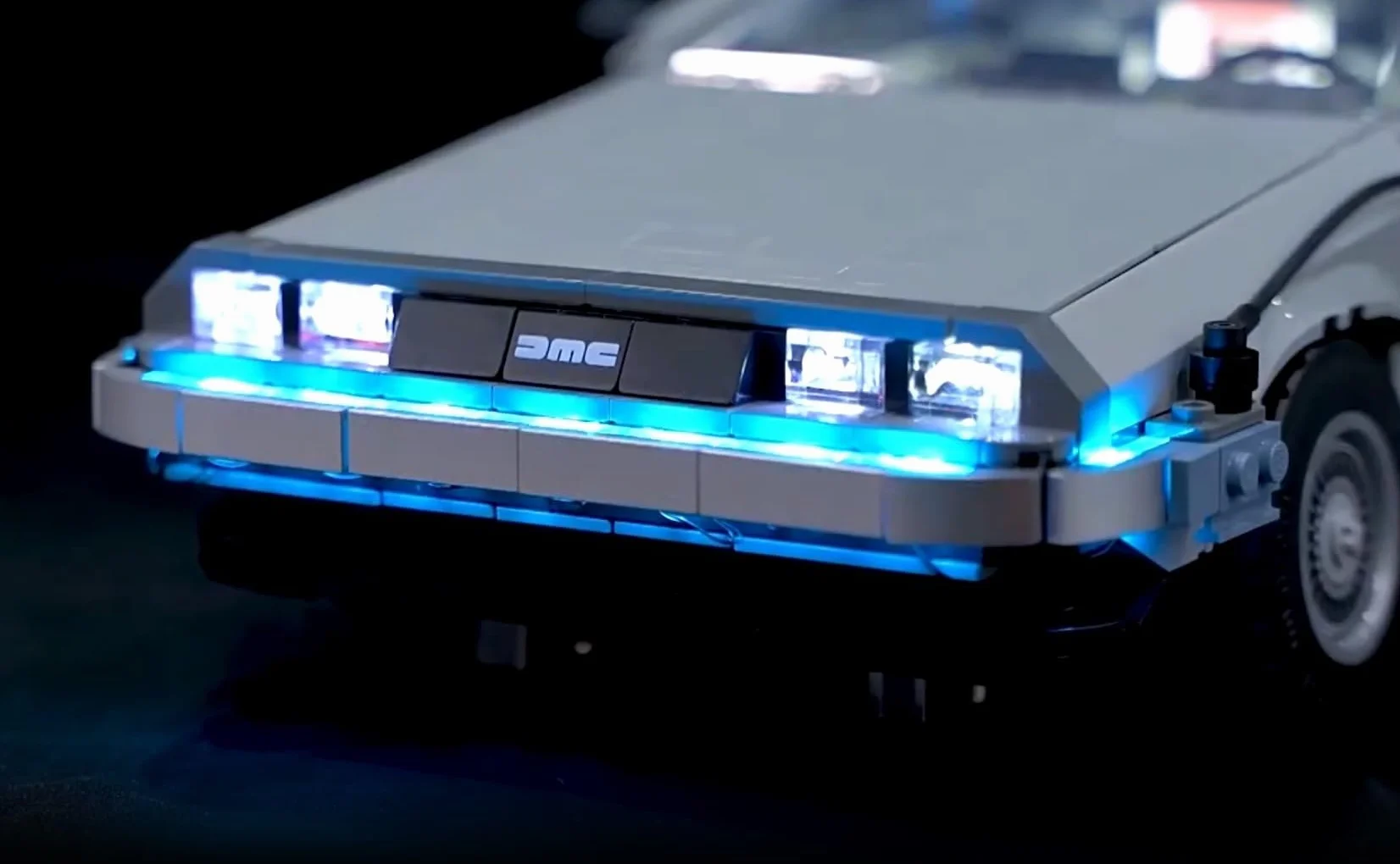 Kit d'éclairage LED pour Lego Retour vers le futur 10300 Delorean