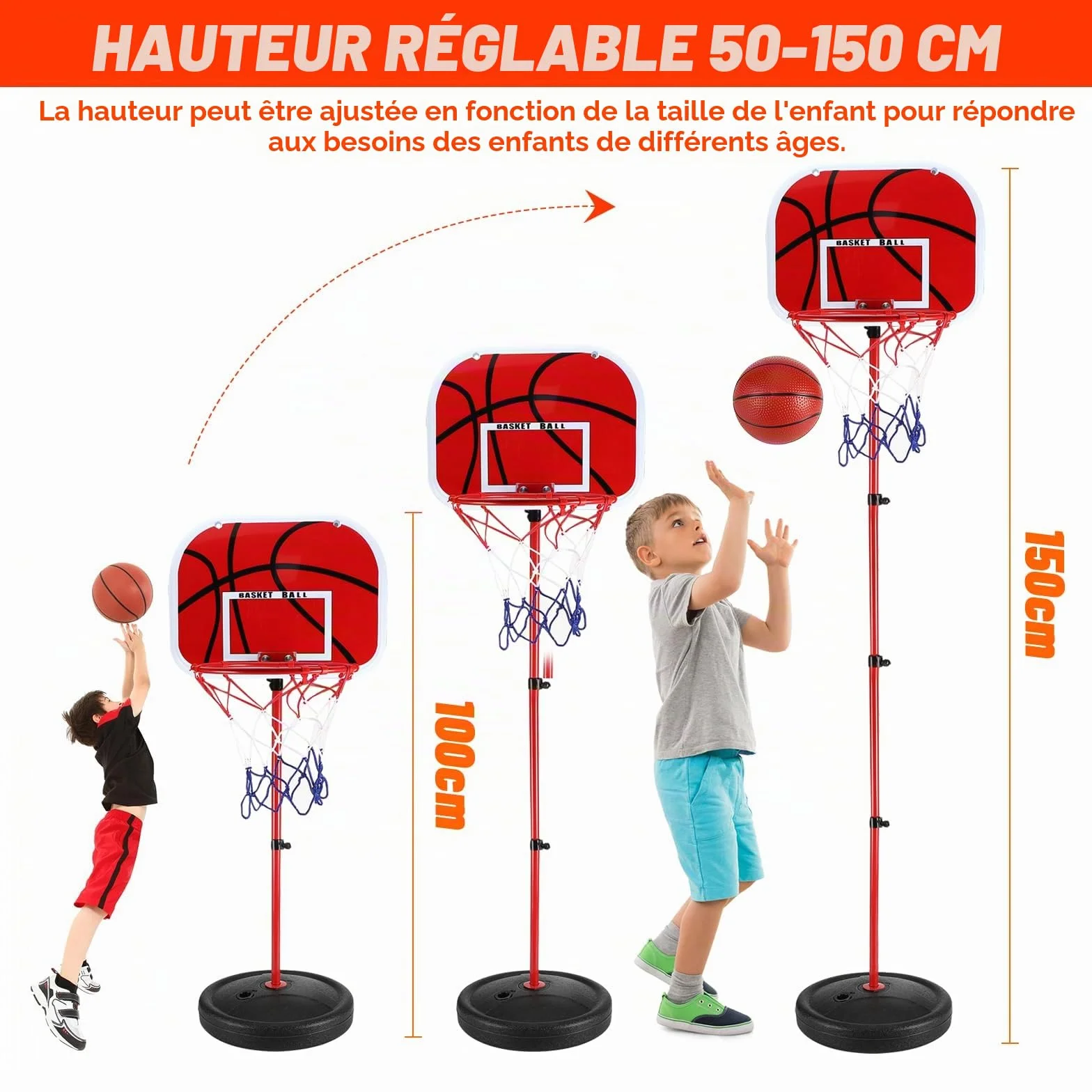 Gowkeey Support pour Panier de Basket
