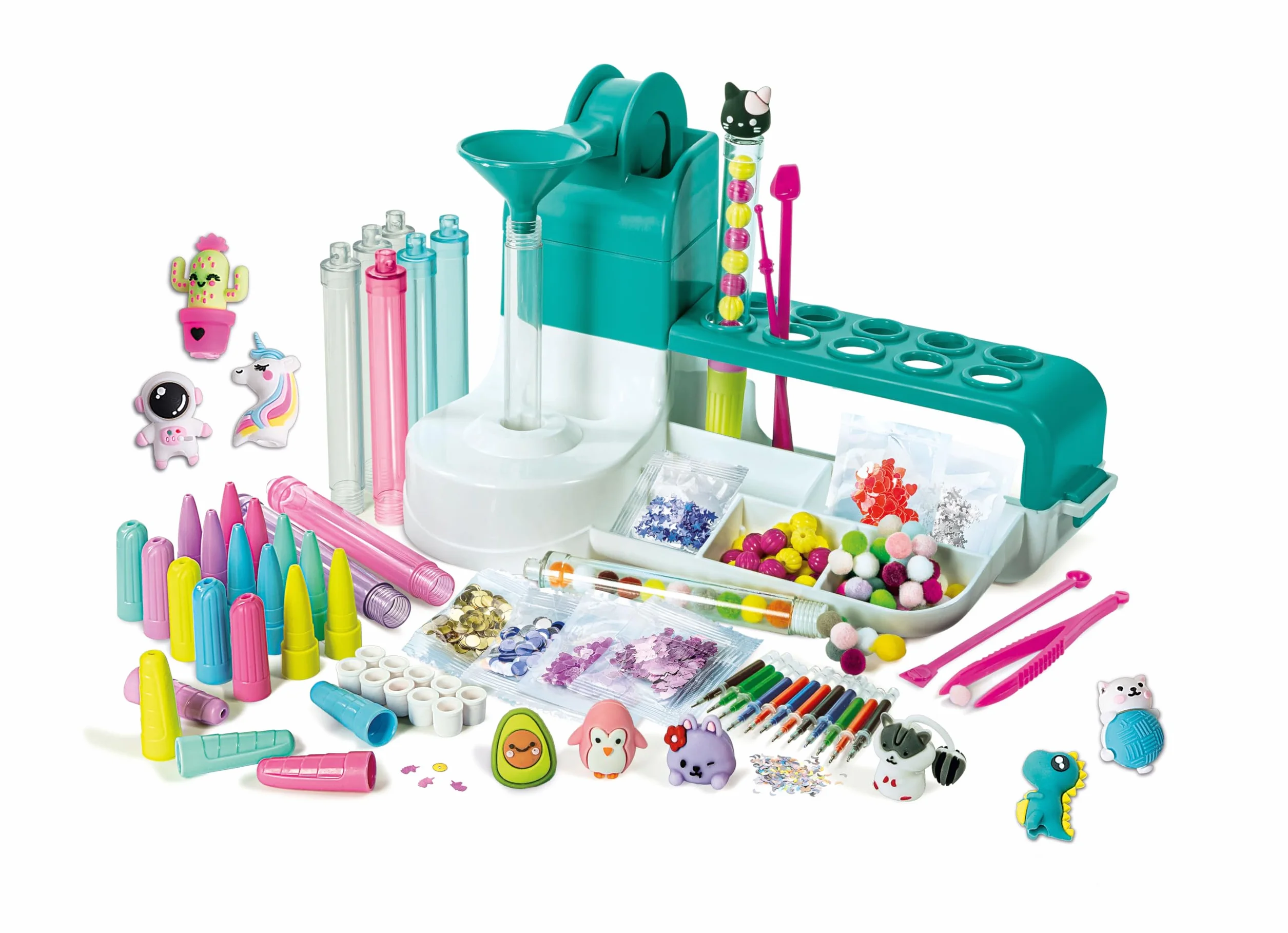 Clementoni Pen Creator Studio Kit de Fabrication de Stylos Personnalisé pour Enfants, Arts et Travaux Manuels, 6 Ans+