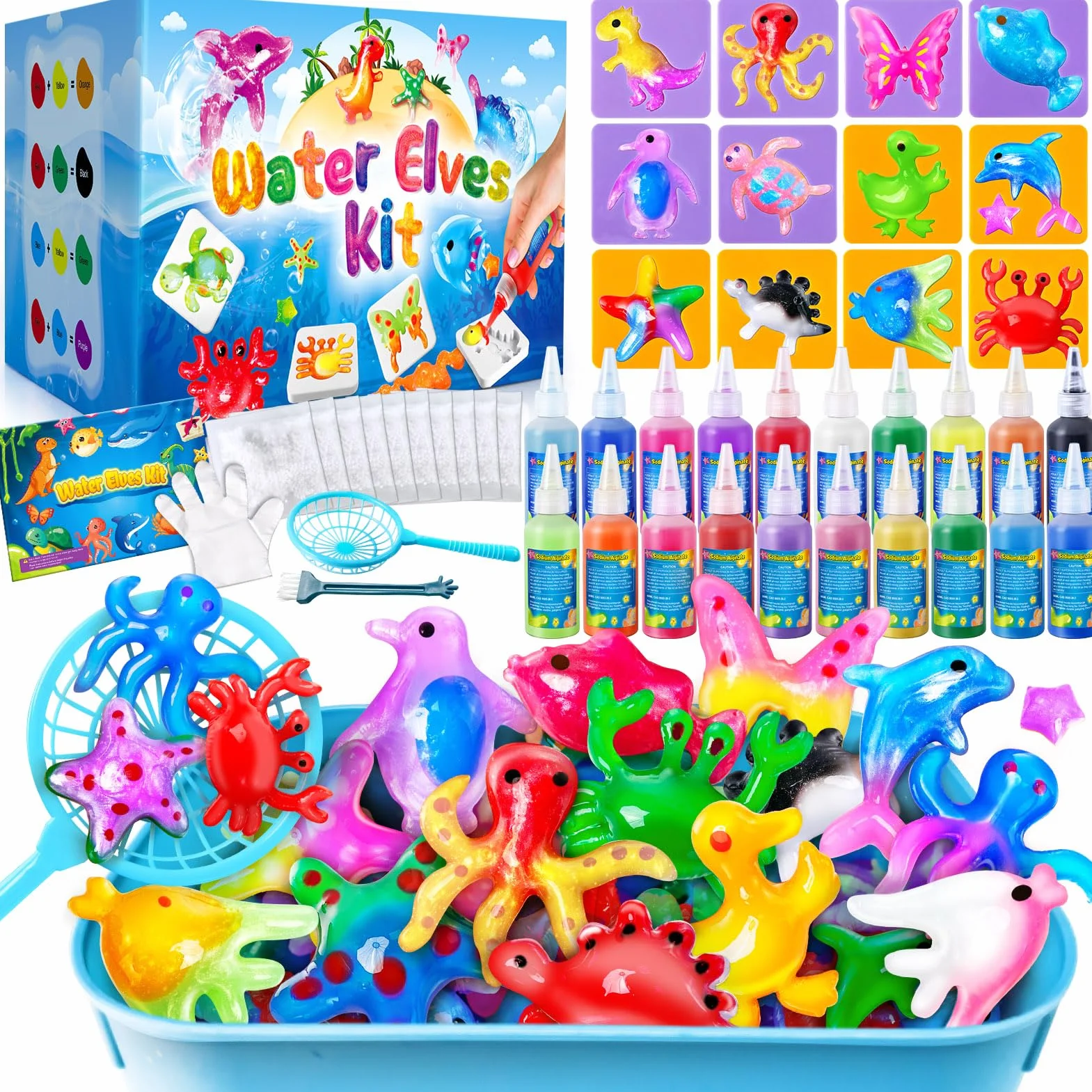 Magic Water Elf DIY Aqua Fairy Activites Manuelles 20 Bouteilles pour Enfants