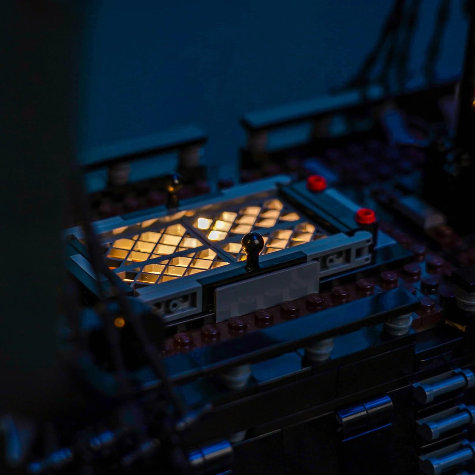 Jeu de lumières LED compatible Lego Captain Jack Sparrow Pirate Ship 10365, éclairage décoratif