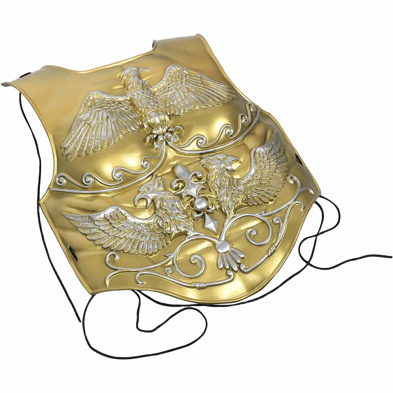 Armure de Chevalier Vintage en Plastique Or Costume pour Jeu de Rôle