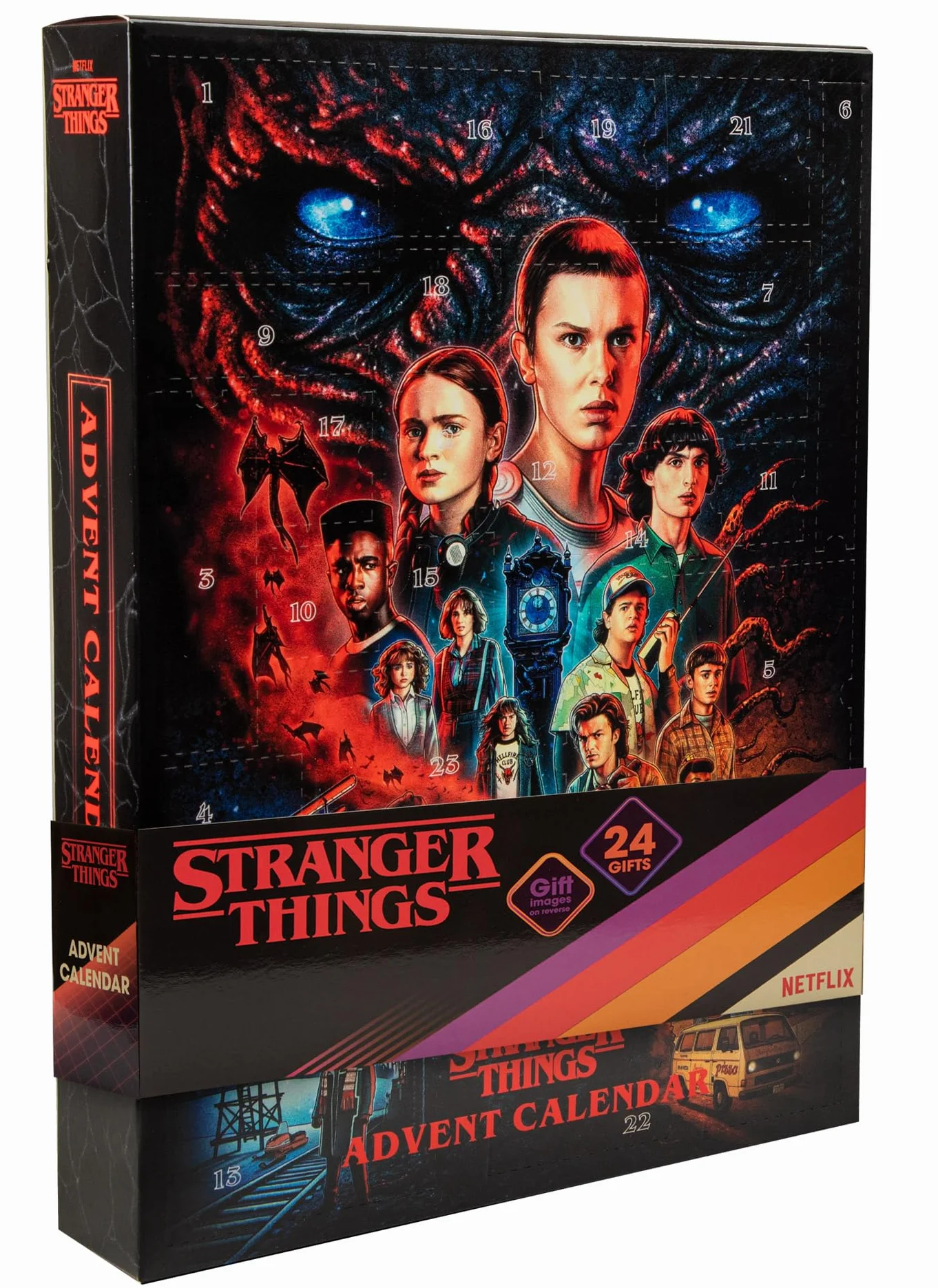 Calendrier de l'Avent Stranger Things Cinereplicas Licence officielle