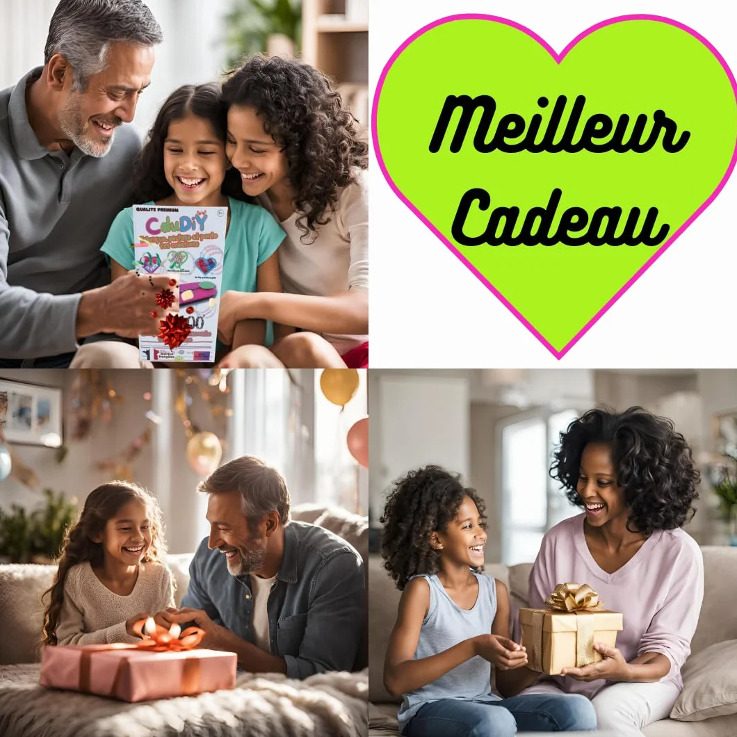 Kit Bracelet Bresilien d'Amitié DIY avec Notice Français – Cadeau Fille 8-16 Ans – Loisirs Créatifs Enfants Adultes