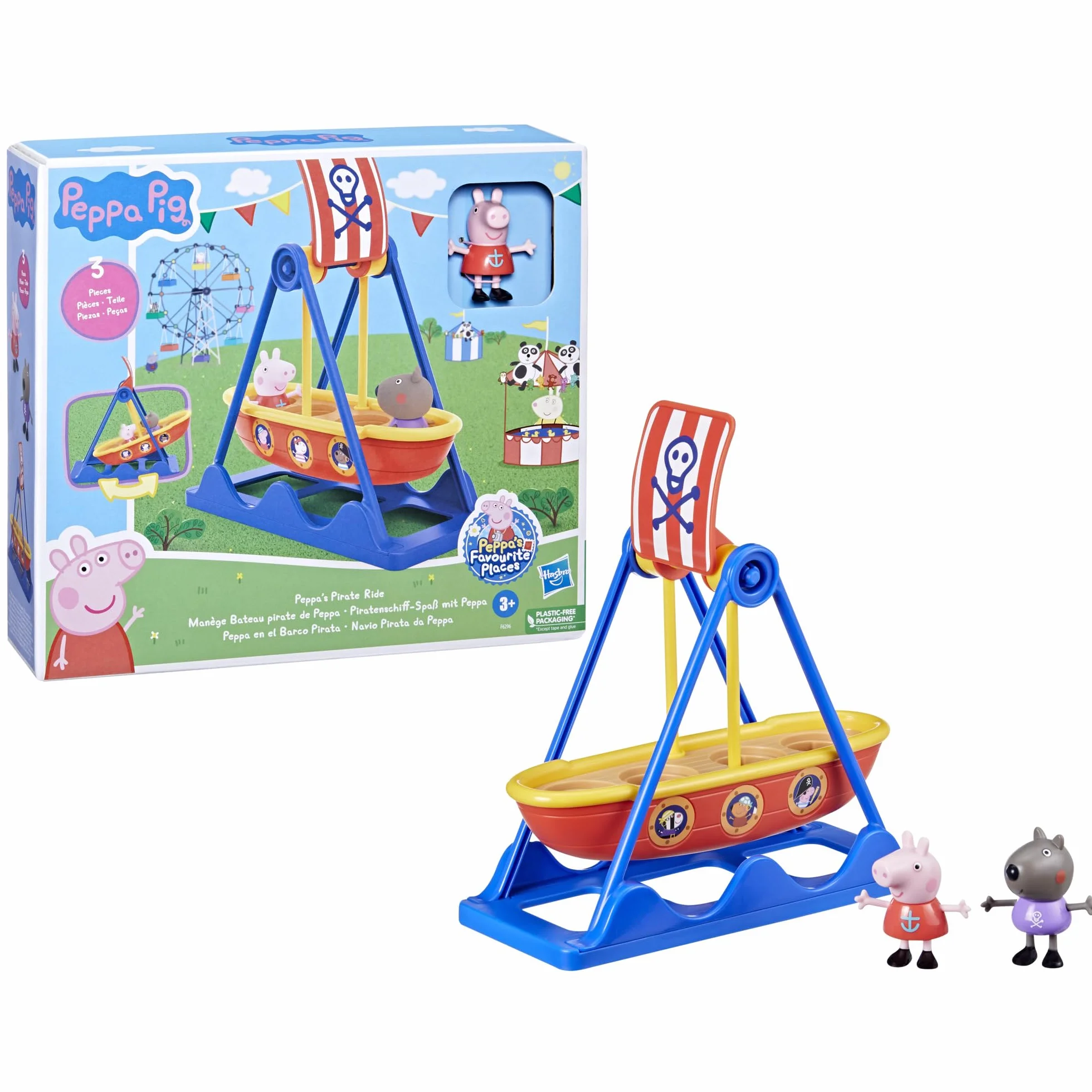 Peppa Pig balançant Bateau Pirate