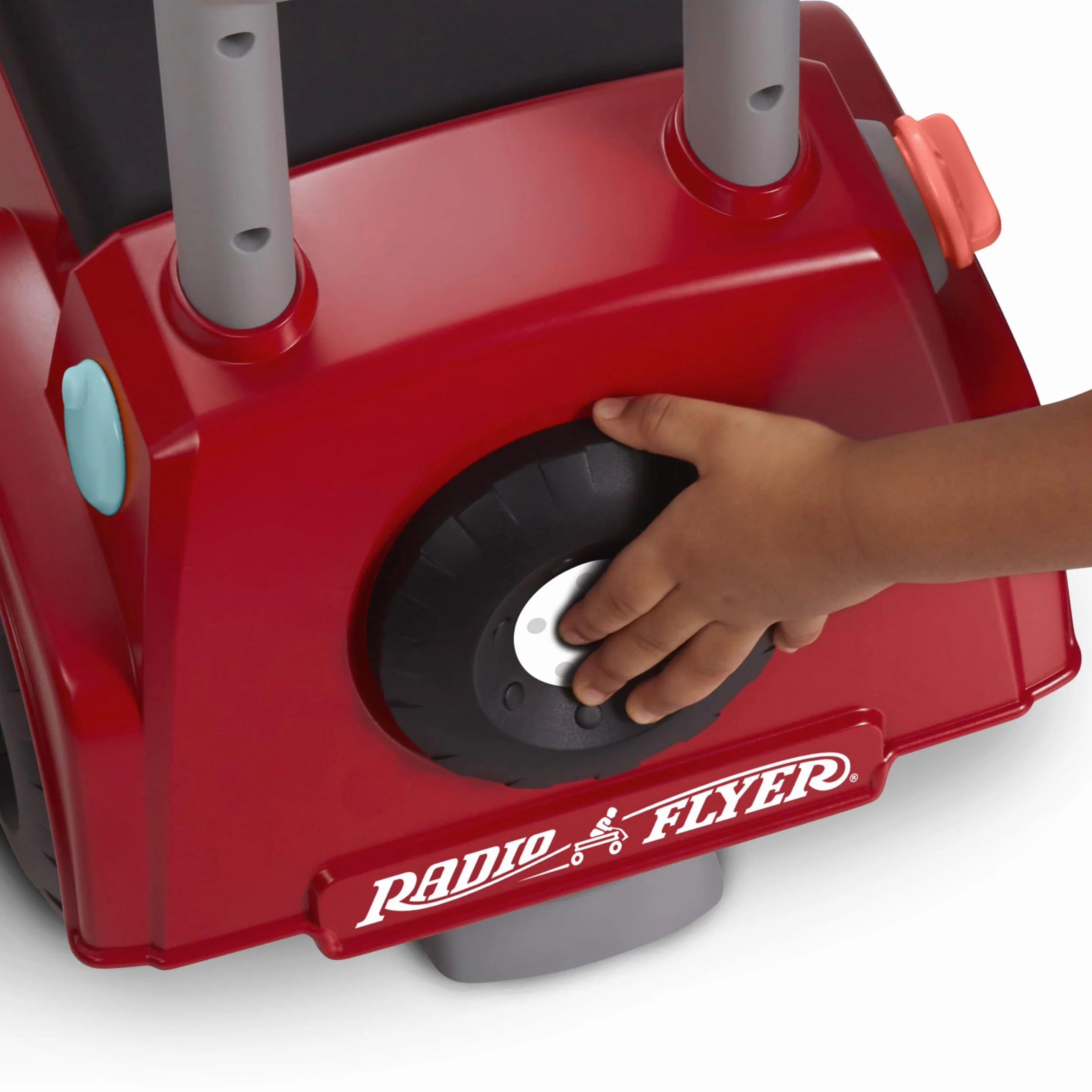 Radio Flyer Camion de Bricolage avec Lumières et Sons, Jouet à Monter pour Tout-Petits 1-3 Ans, Rouge