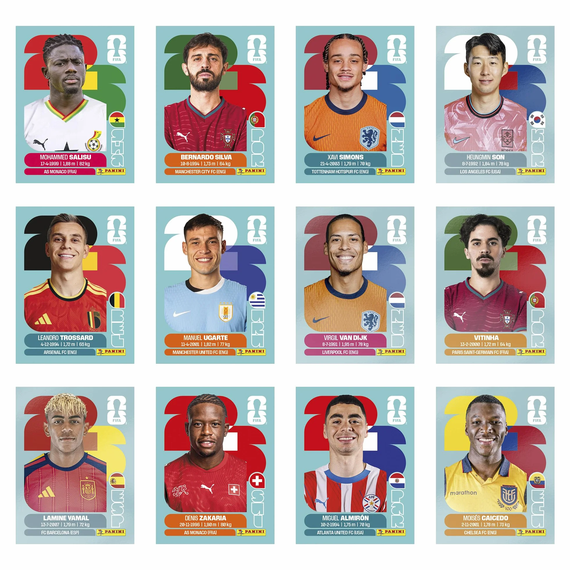 FIFA World Cup 2026 Mega Multiset Collection d'autocollants