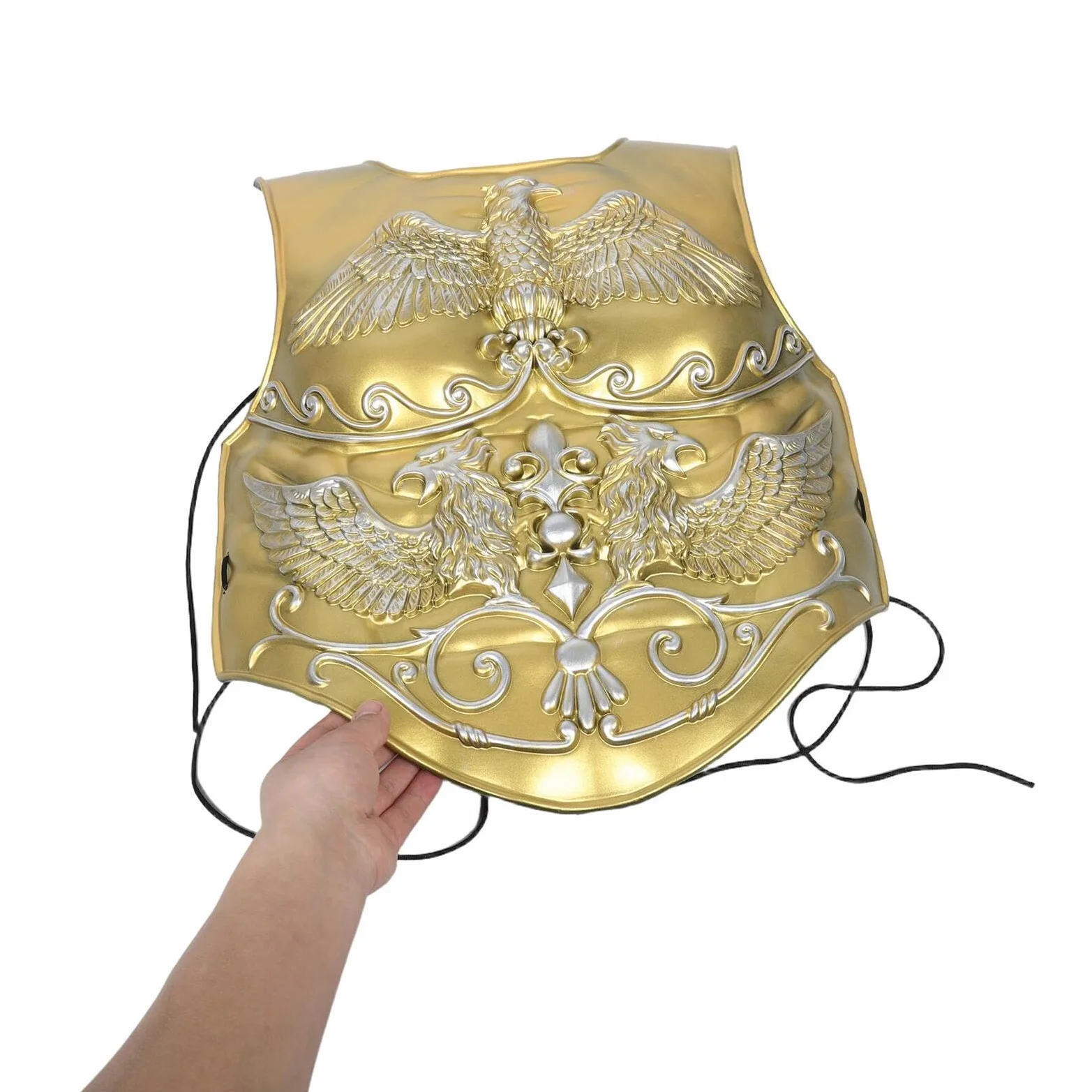 Armure de Chevalier Vintage en Plastique Or Costume pour Jeu de Rôle