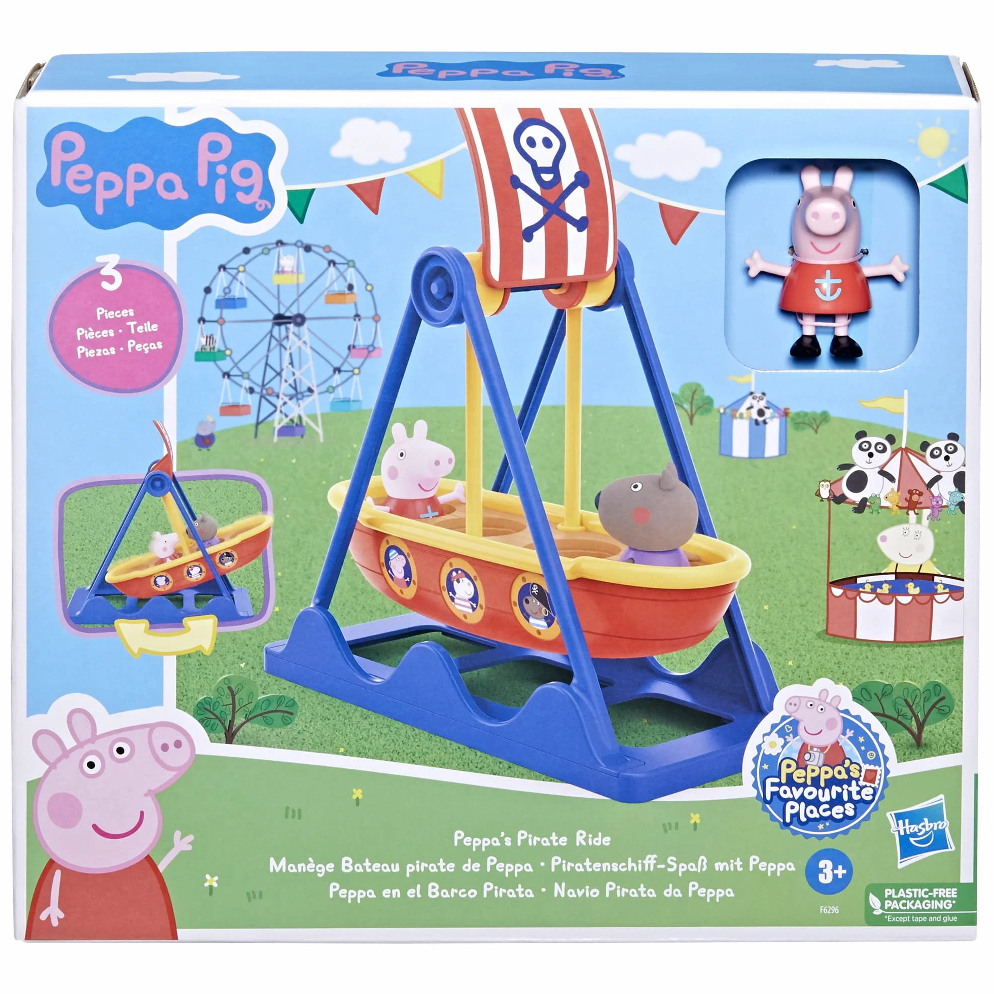 Peppa Pig balançant Bateau Pirate