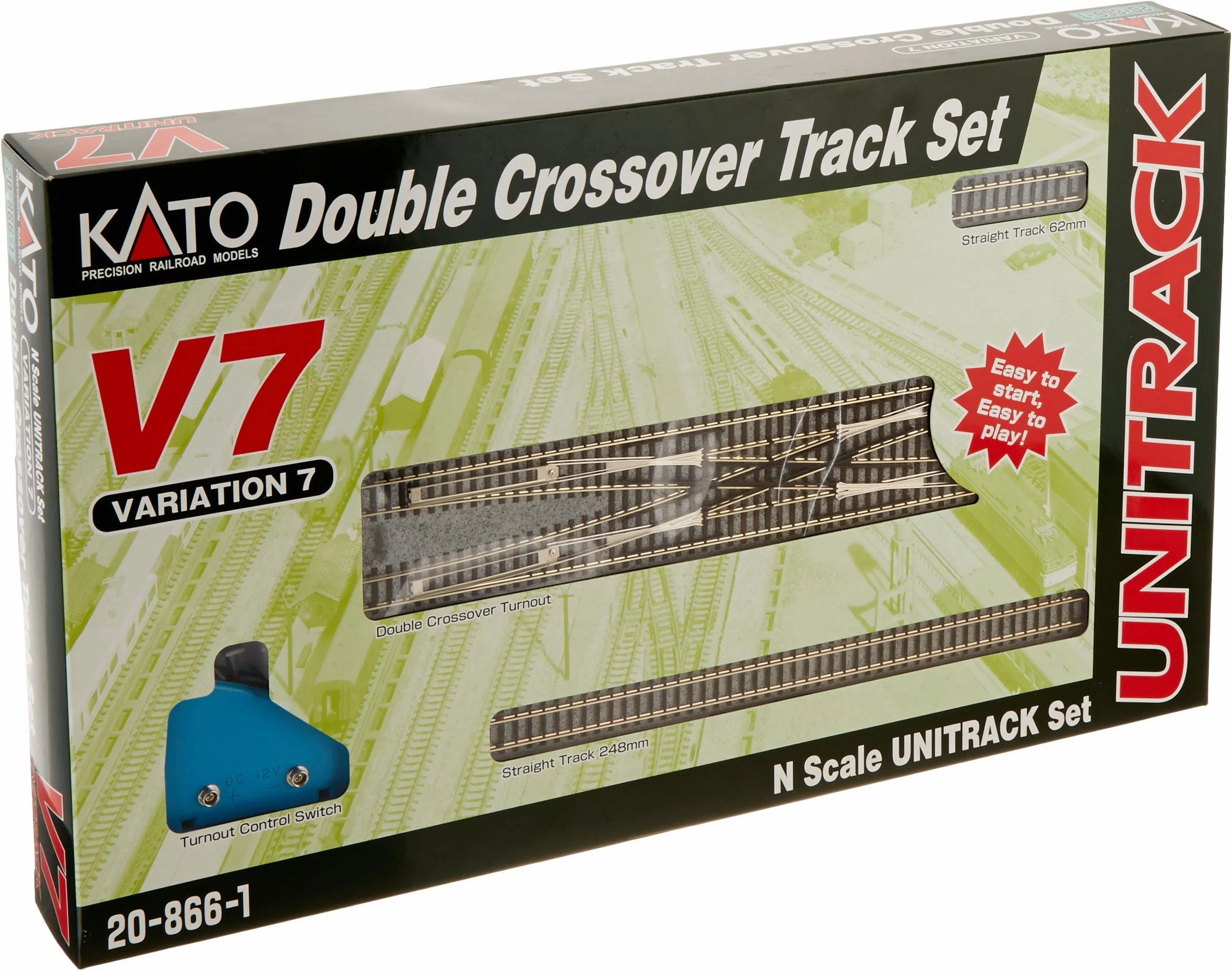 Spur N - Kit de Rails Kato Unitrack V7
