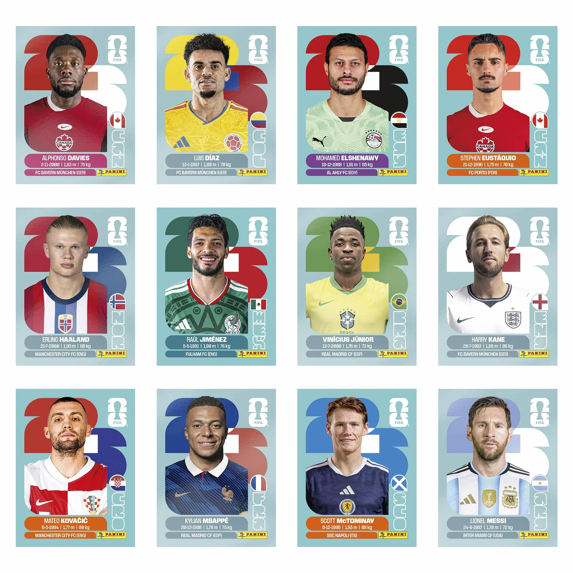 FIFA World Cup 2026 Mega Multiset Collection d'autocollants