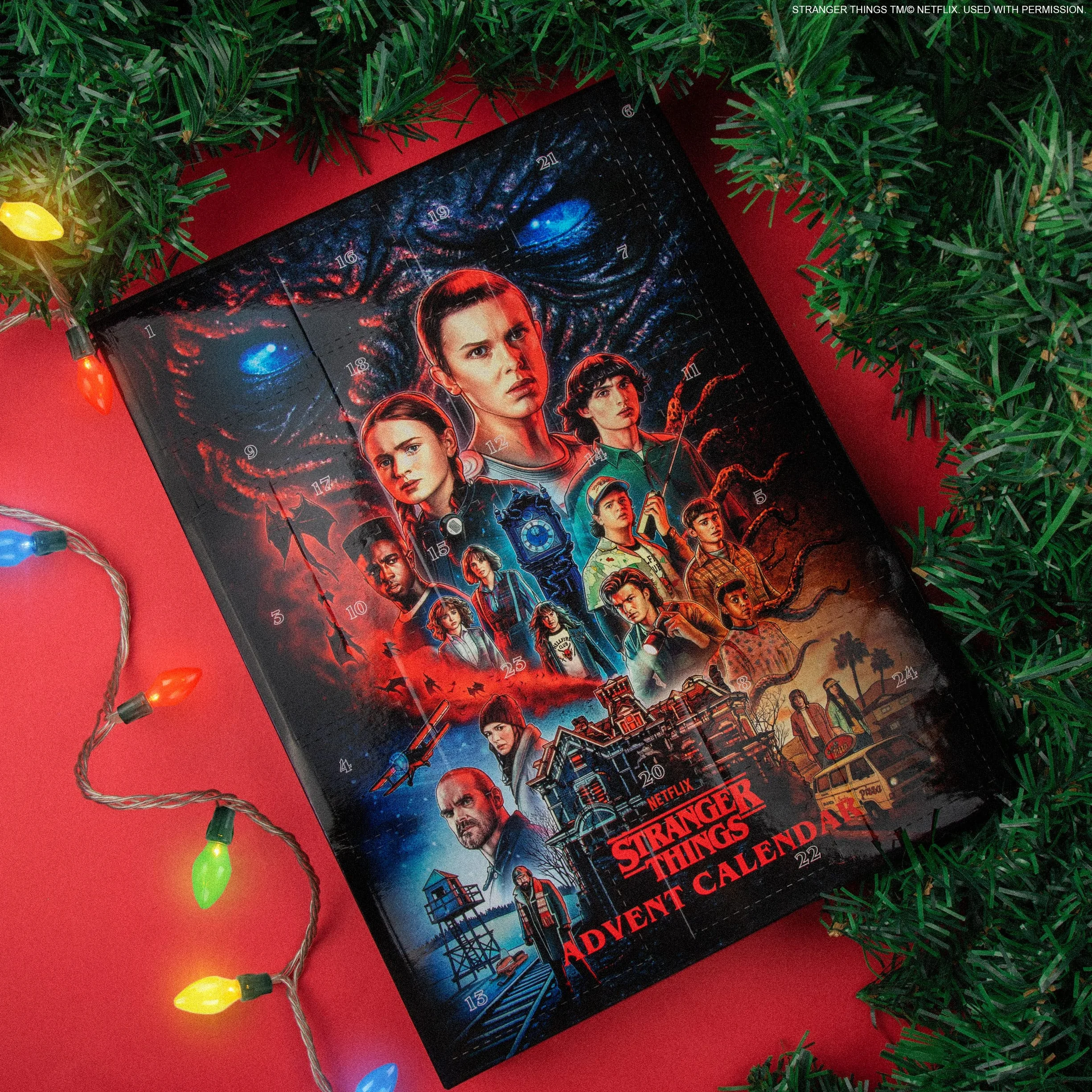 Calendrier de l'Avent Stranger Things Cinereplicas Licence officielle