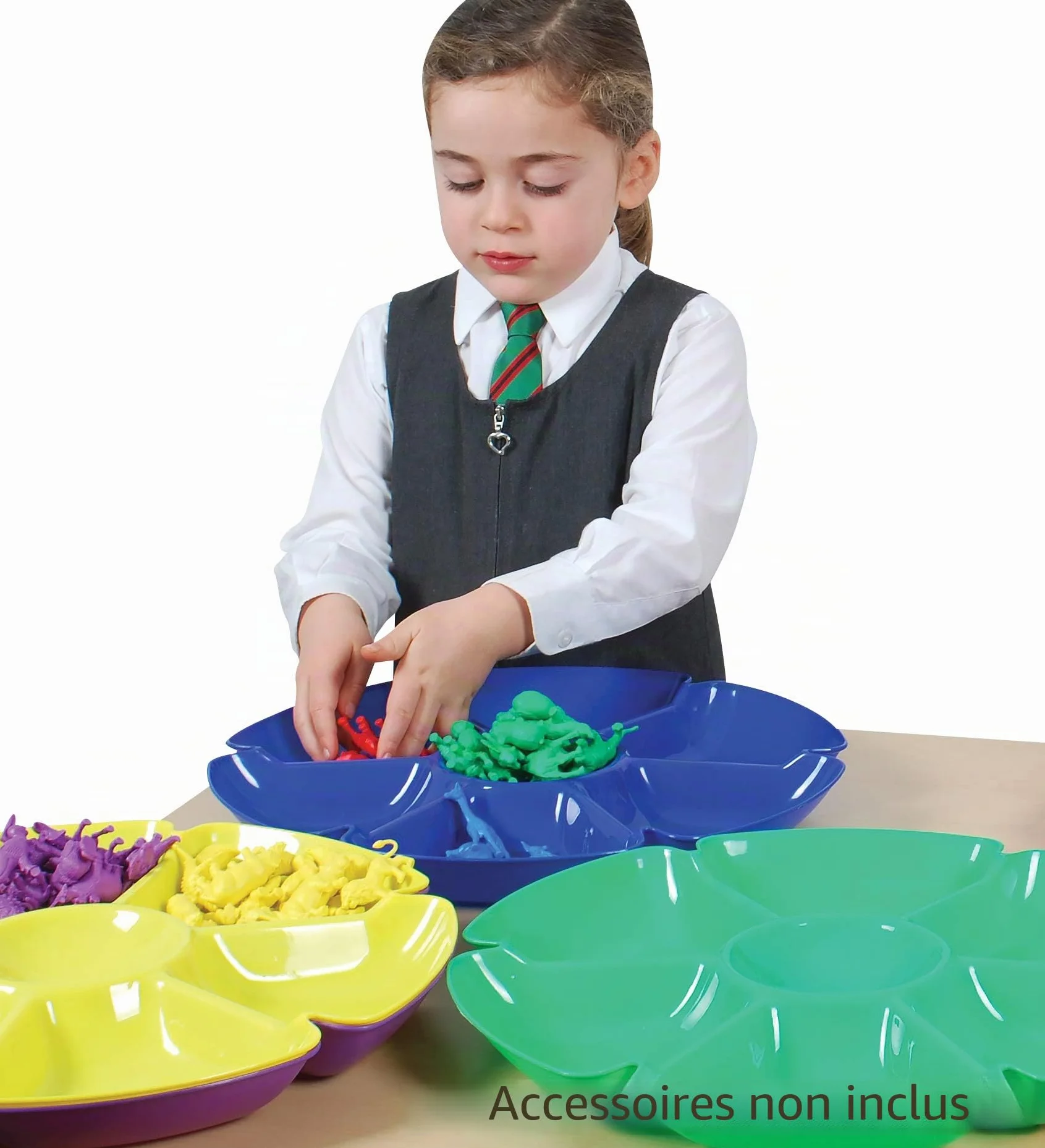 TickiT 72211 Flower Sorting Tray & Plant Tray, 400 mm Diameter, Pack of 6