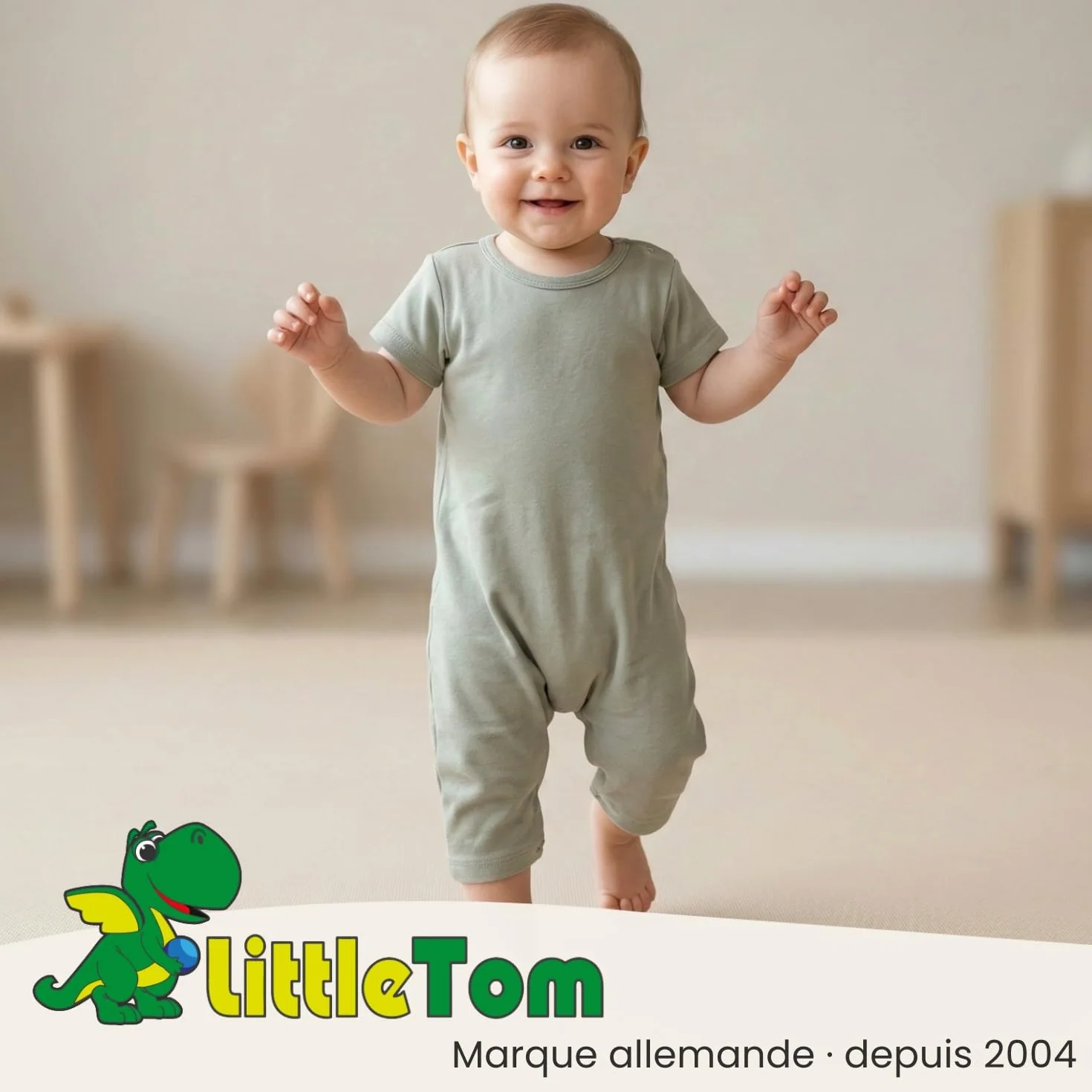 LittleTom 9 Pièces Tapis Puzzle Enfant 30x30 cm Dalles Mousse EVA avec Bordures Antidérapants