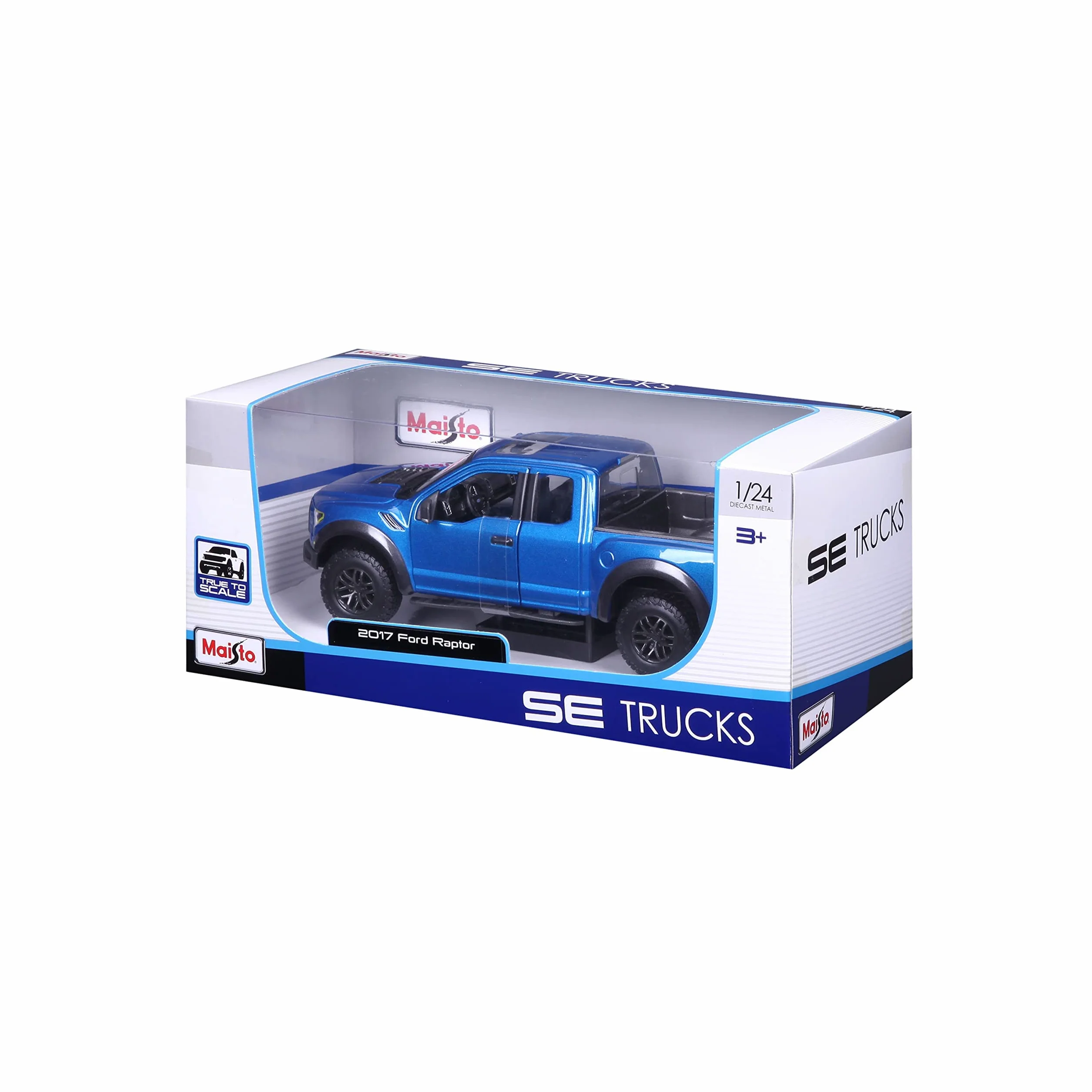 Bburago Maisto Ford Raptor F150 1/24 Bleu