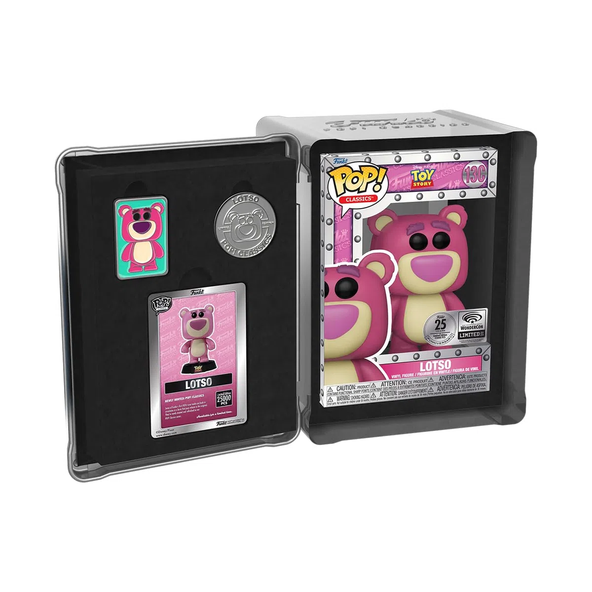 Funko 68883 Pop ! Classics: Toy Story - Lotso (25 me anniversaire de la convention Wondrous Edition) #13C
