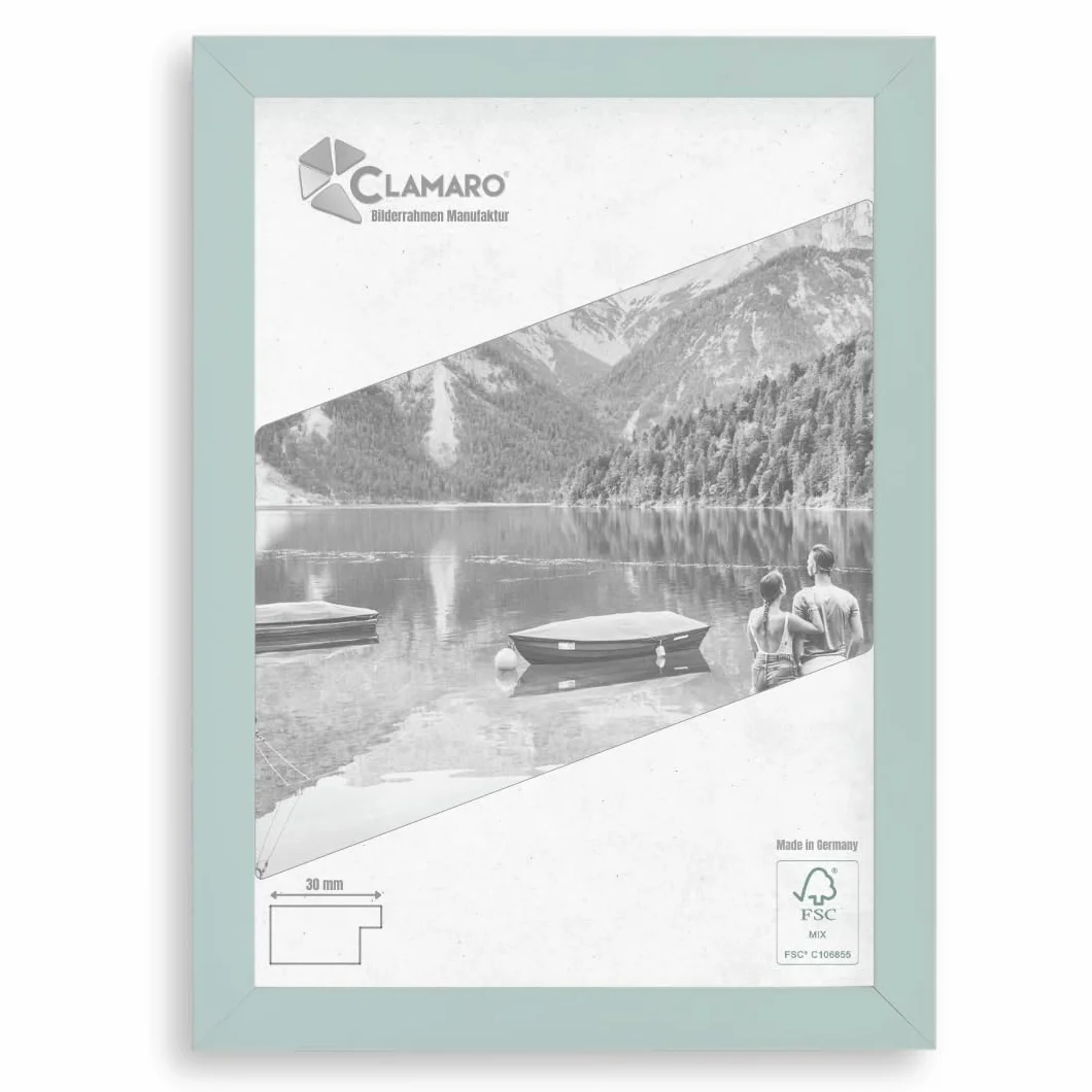 CLAMARO Cadre puzzle 49,3 x 69,3 cm Bois MDF Verre acrylique