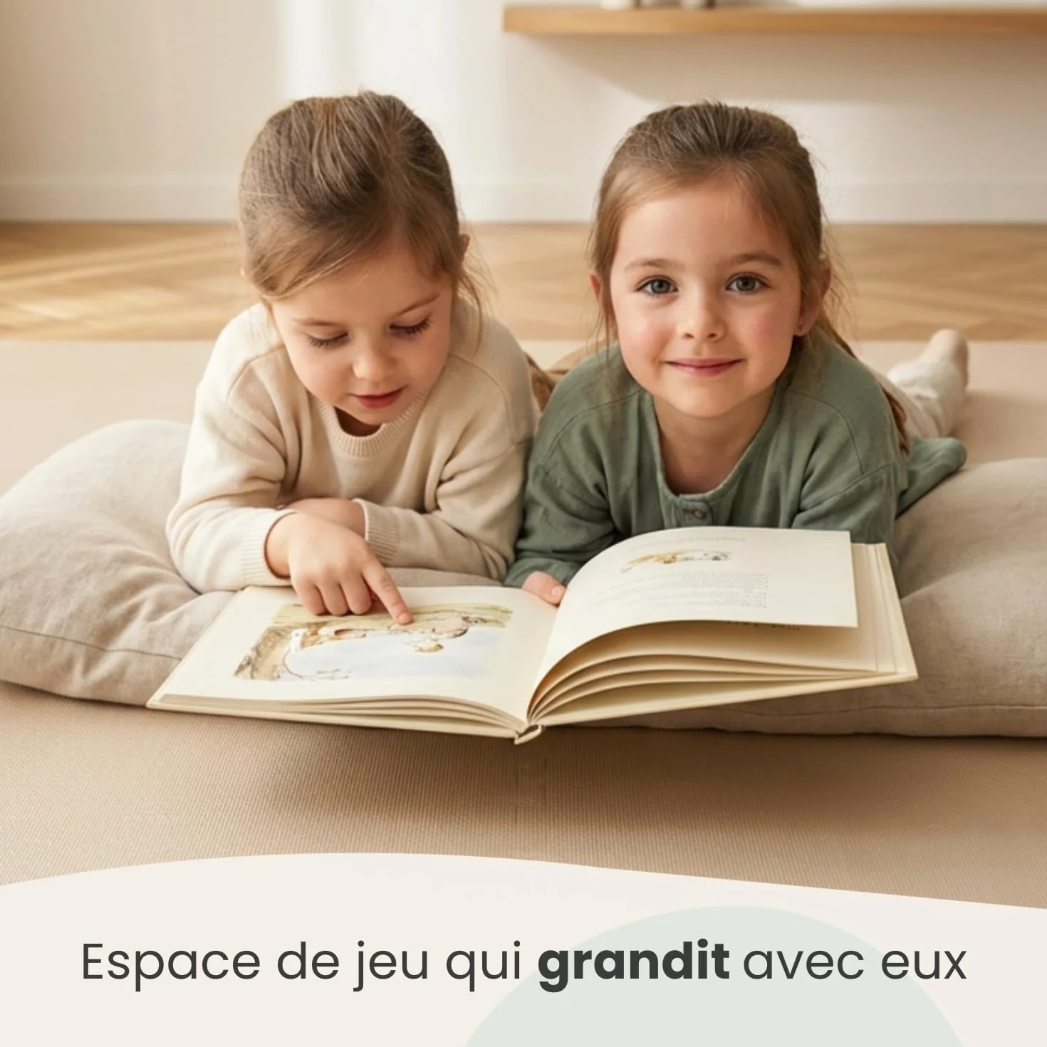 LittleTom 9 Pièces Tapis Puzzle Enfant 30x30 cm Dalles Mousse EVA avec Bordures Antidérapants