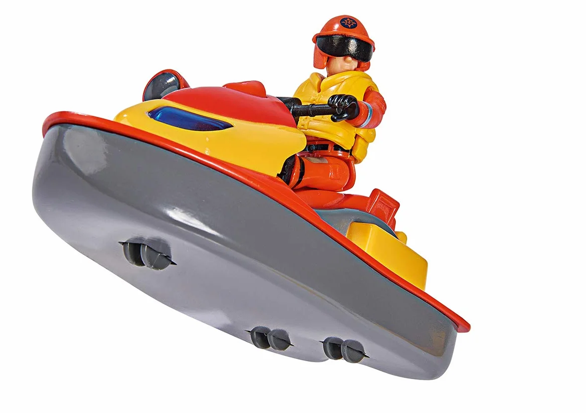 Simba Sam le pompier Juno Jet Ski figurine Elvis assise à rabat flotte sur l'eau enfants 3 ans