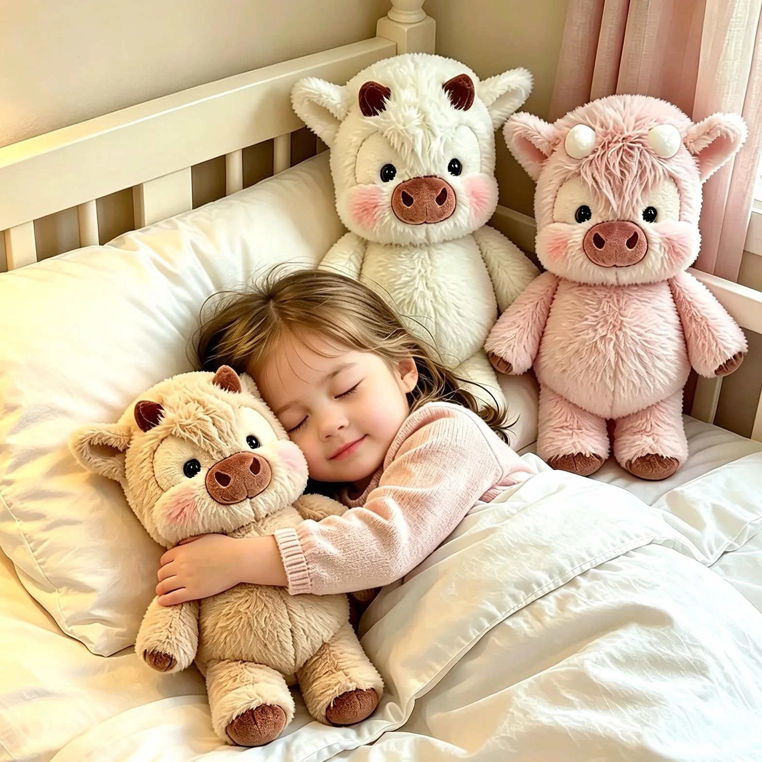 Peluche Vache des Highlands