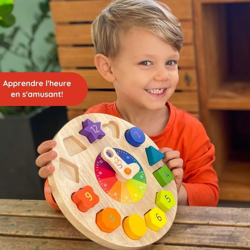 Montre d'apprentissage de Bois