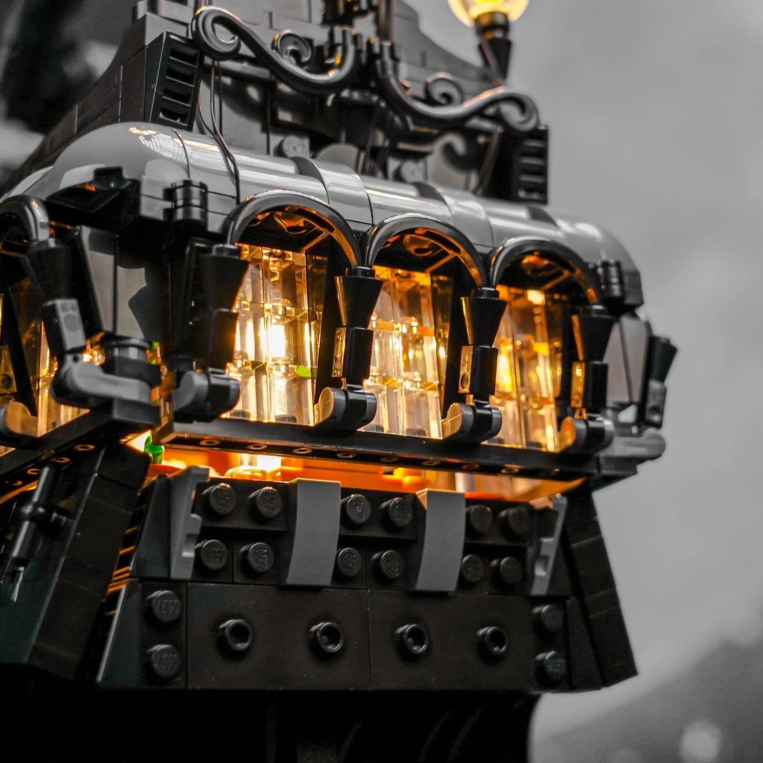 Jeu de lumières LED compatible Lego Captain Jack Sparrow Pirate Ship 10365, éclairage décoratif