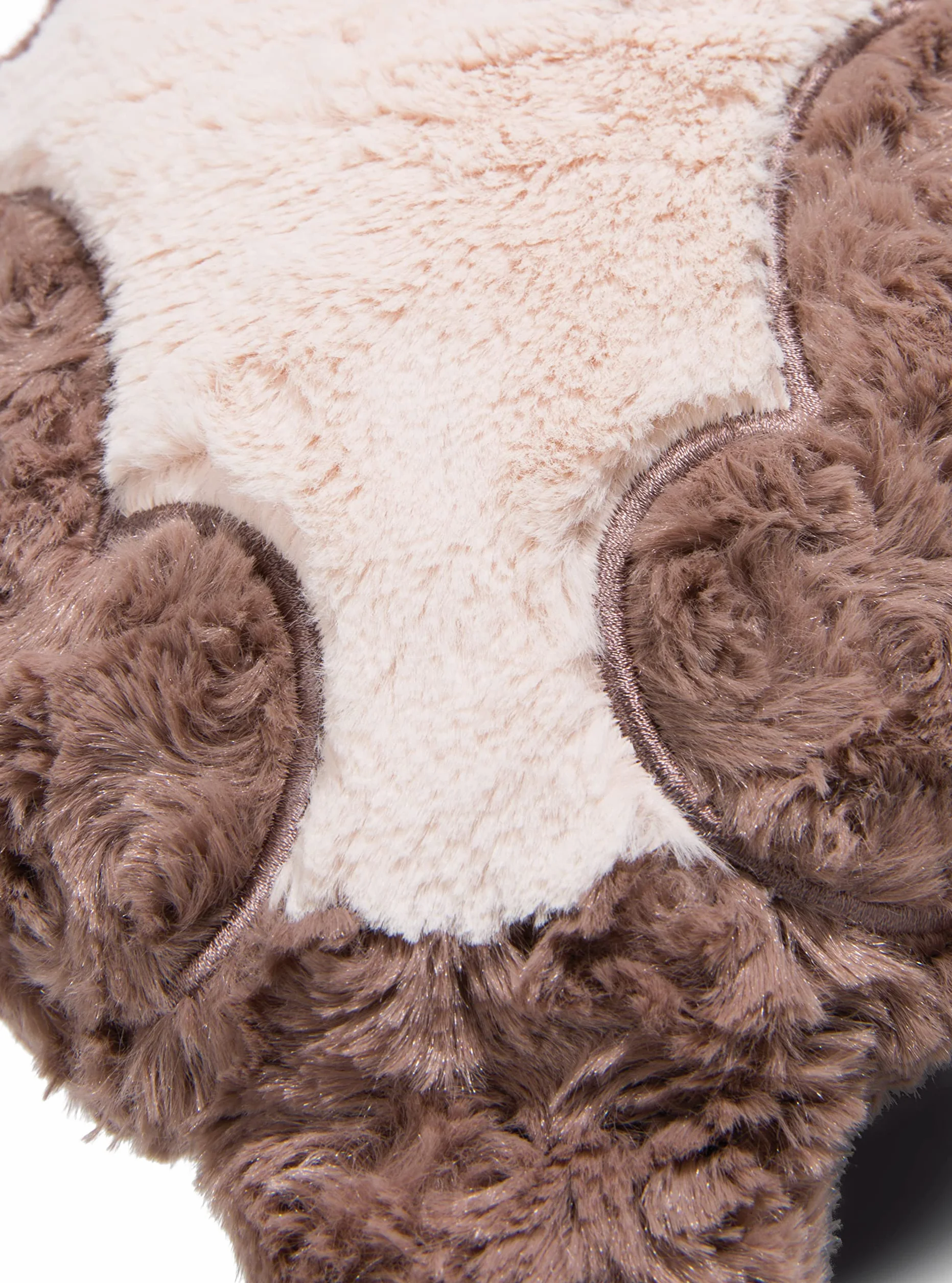 Coussin Loutre Thure Oda & Odalina 40x20cm Gris - Oreiller en Peluche Doux et Durable pour Enfants