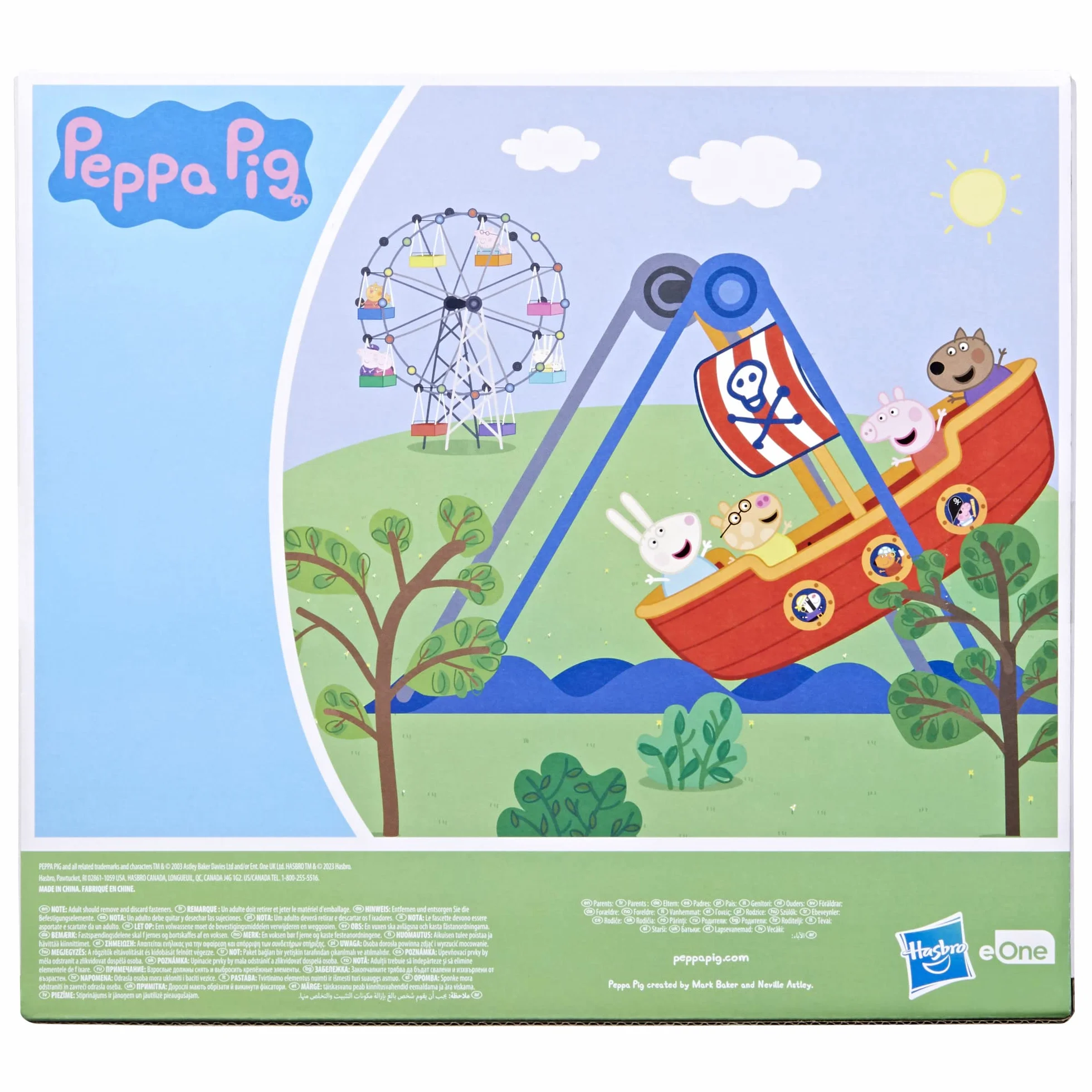 Peppa Pig balançant Bateau Pirate