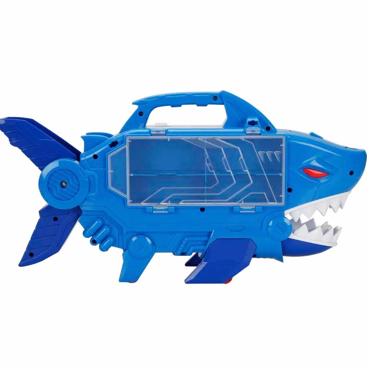 Teamsterz Beast Machines Shark Destroyer Ensemble 2 véhicules moulés sous pression 2 figurines requin missiles lanceur rangement 8 voitures étui