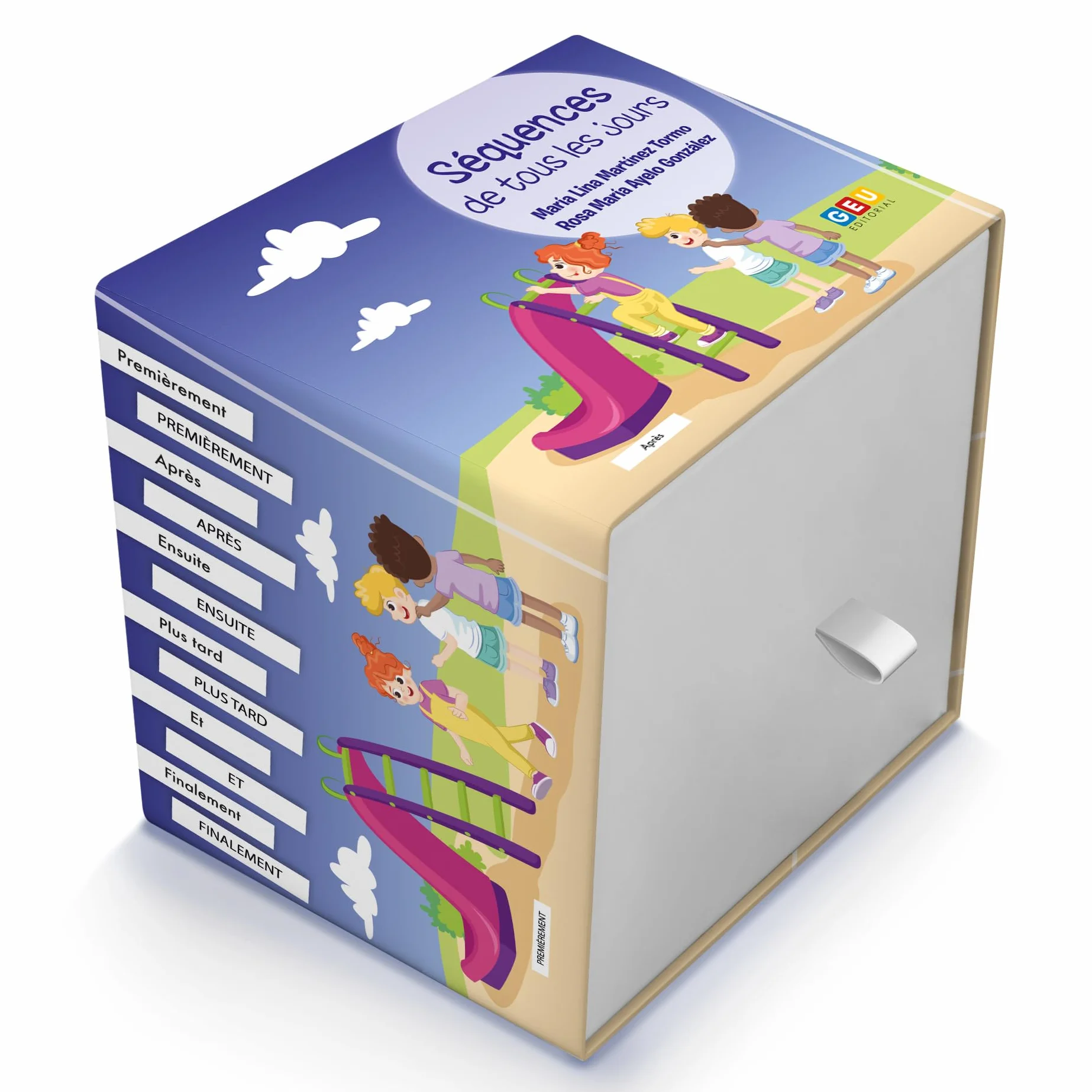 Jeu de Séquences Temporelles pour Enfants 3 Ans et Plus - Matériel d'Orthophonie pour Apprendre les Routines et la Logique