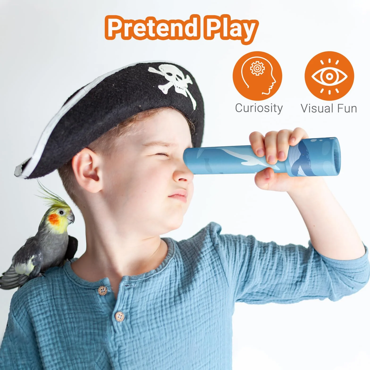 iKeelo 24PCS Kaléidoscopes pour Enfants Cadeau Éducatif Classique Rétro