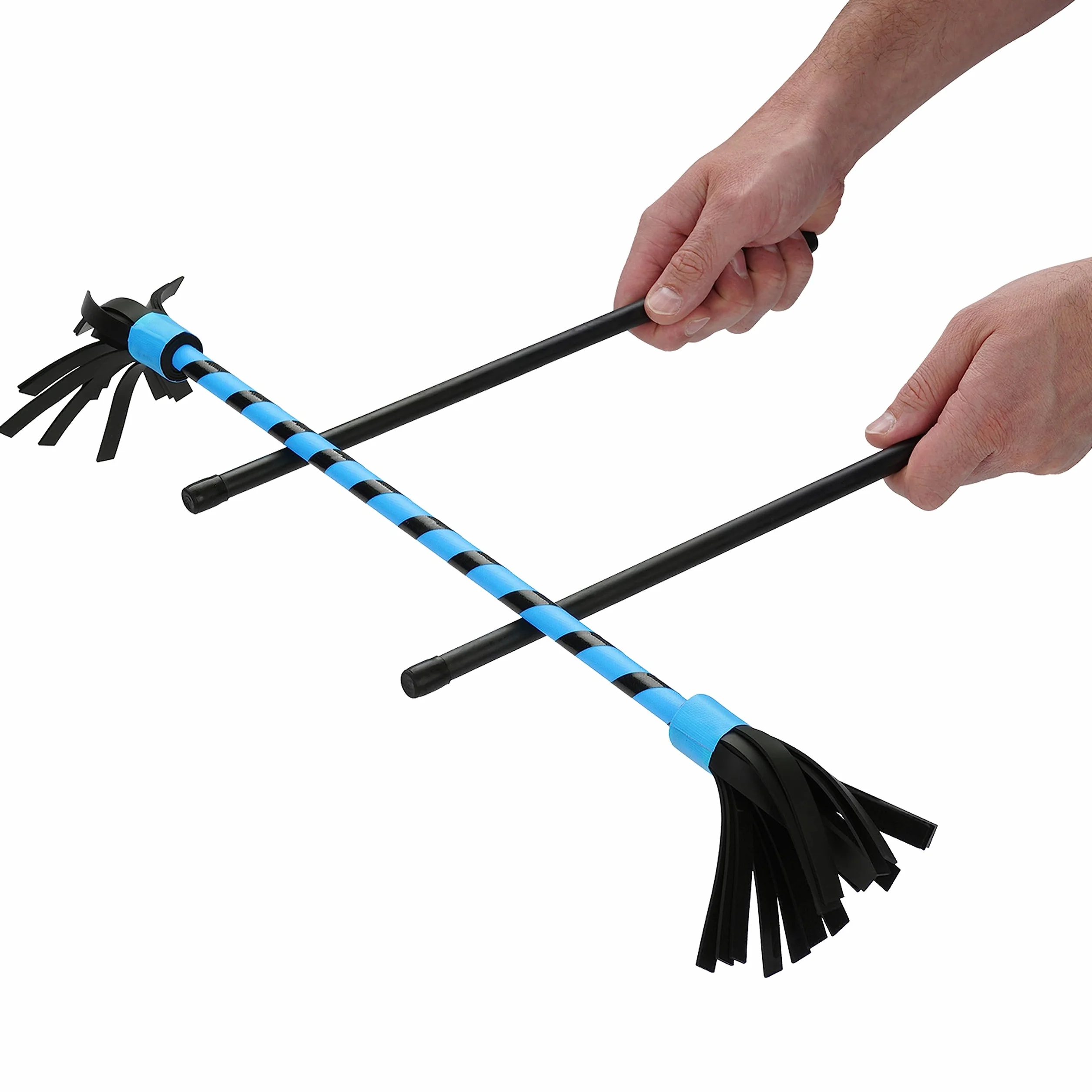 Diabolo Freizeitsport Flowerstick Basic turquoise - Bâton fleur réactif aux UV avec deux bâtons en fibre de verre pour débutants