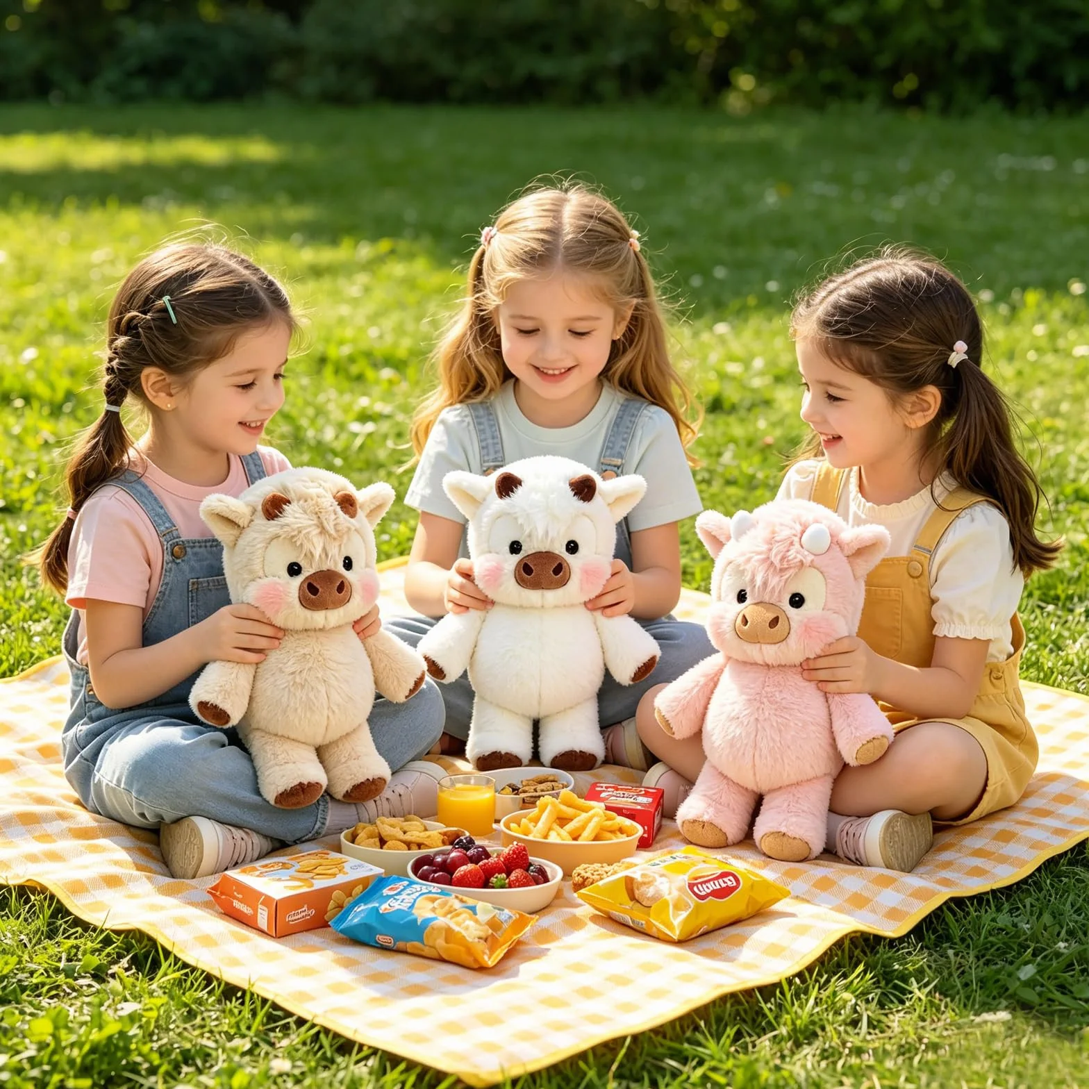 Peluche Vache des Highlands