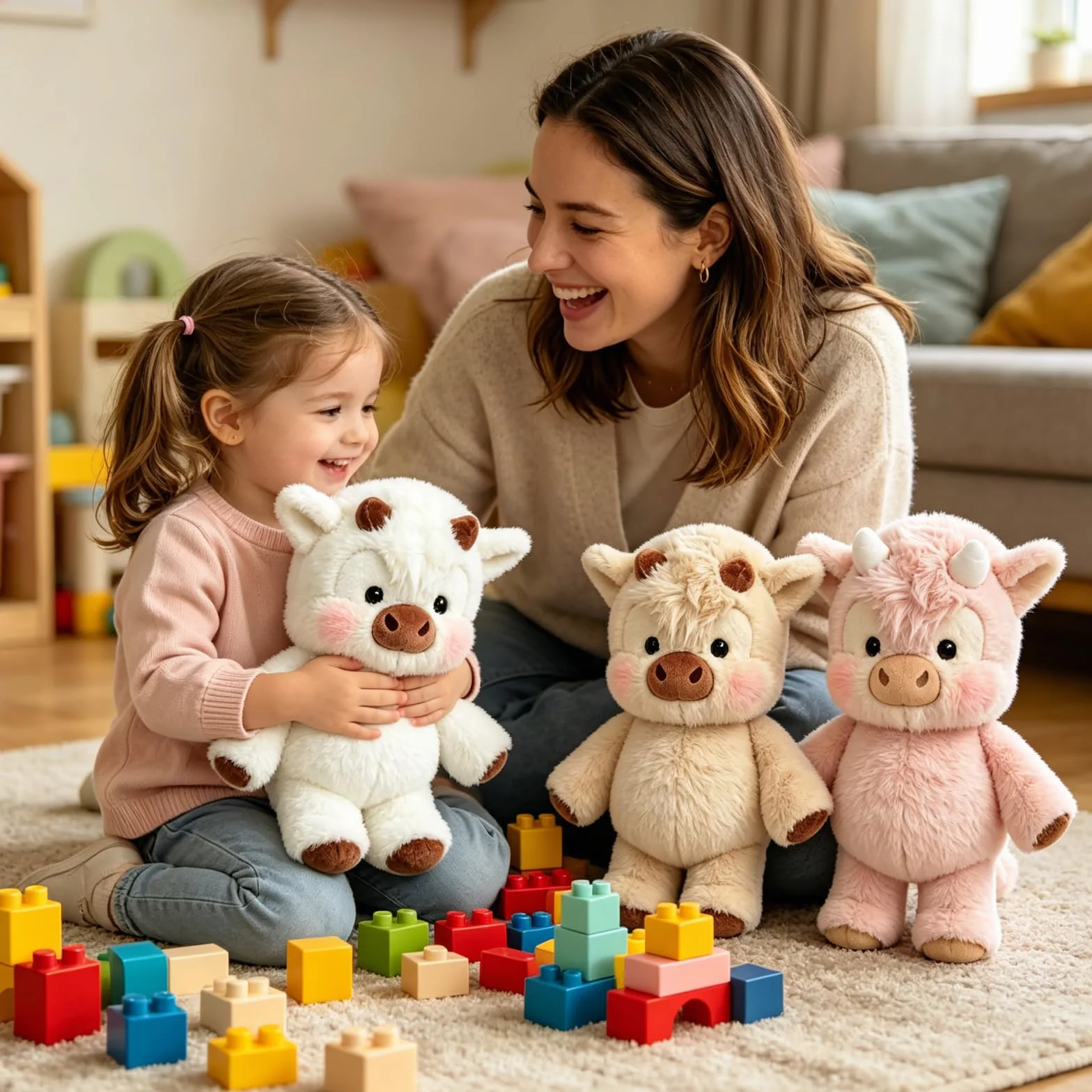 Peluche Vache des Highlands