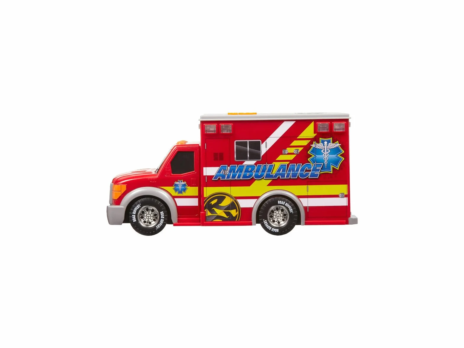 Nikko Road Rippers Voiture Ambulance Rush & Rescue avec lumière et sons
