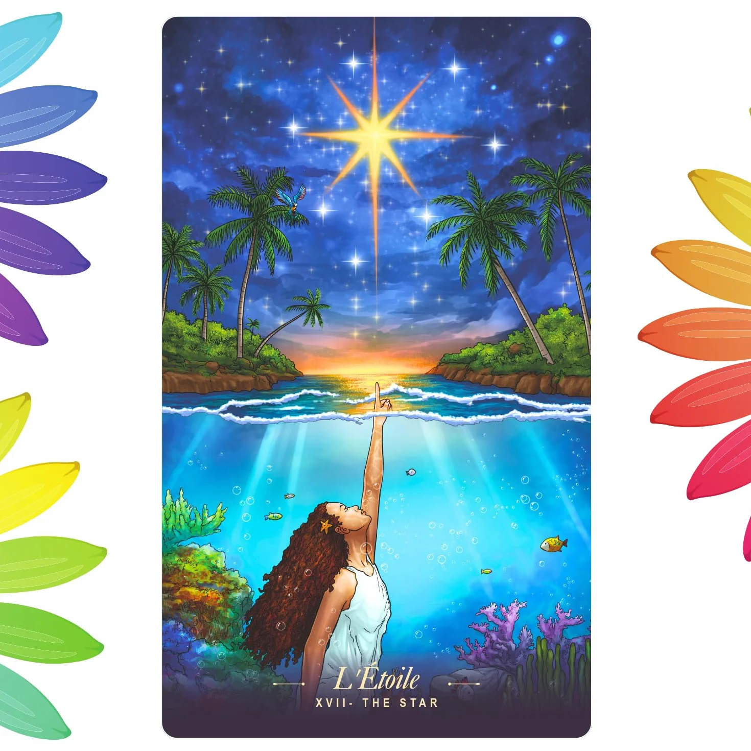Tarot des Miroirs du Monde – 78 Cartes + Livret 200 Pages – Tarot Divinatoire