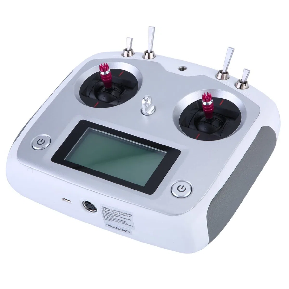 HTLNUZD Flysky FS-i6S Émetteur 2,4G AFHDS 2A RC Écran Tactile 10CH Contrôleur Radio avec Récepteur FS-iA6B 6CH, pour Drone Multirotor Quadcoptère RC (FS i6x)
