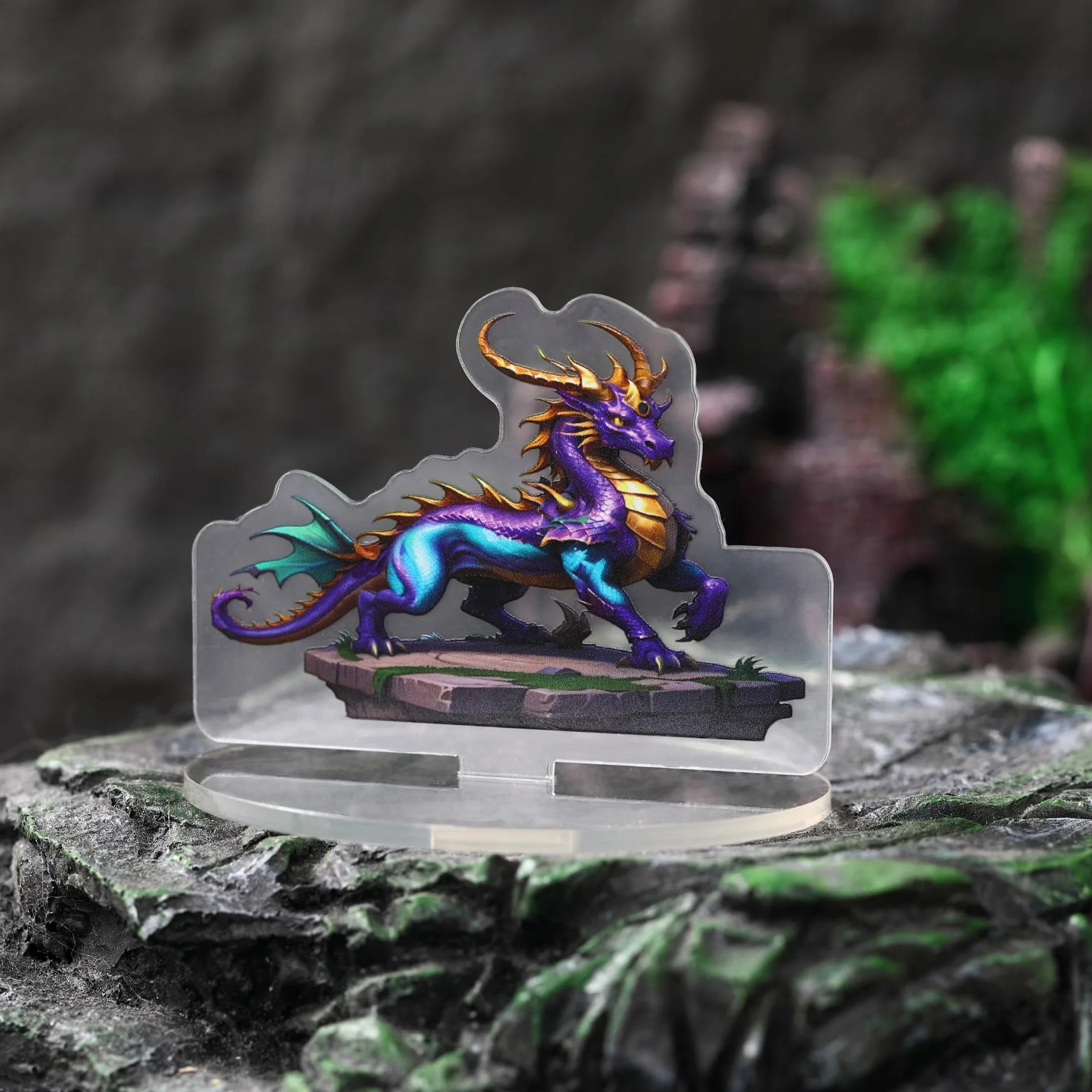 Dungeons & Dragons Starter Set Mini Figurines Acryliques Coastal Swamp Underwater TTRPG DM