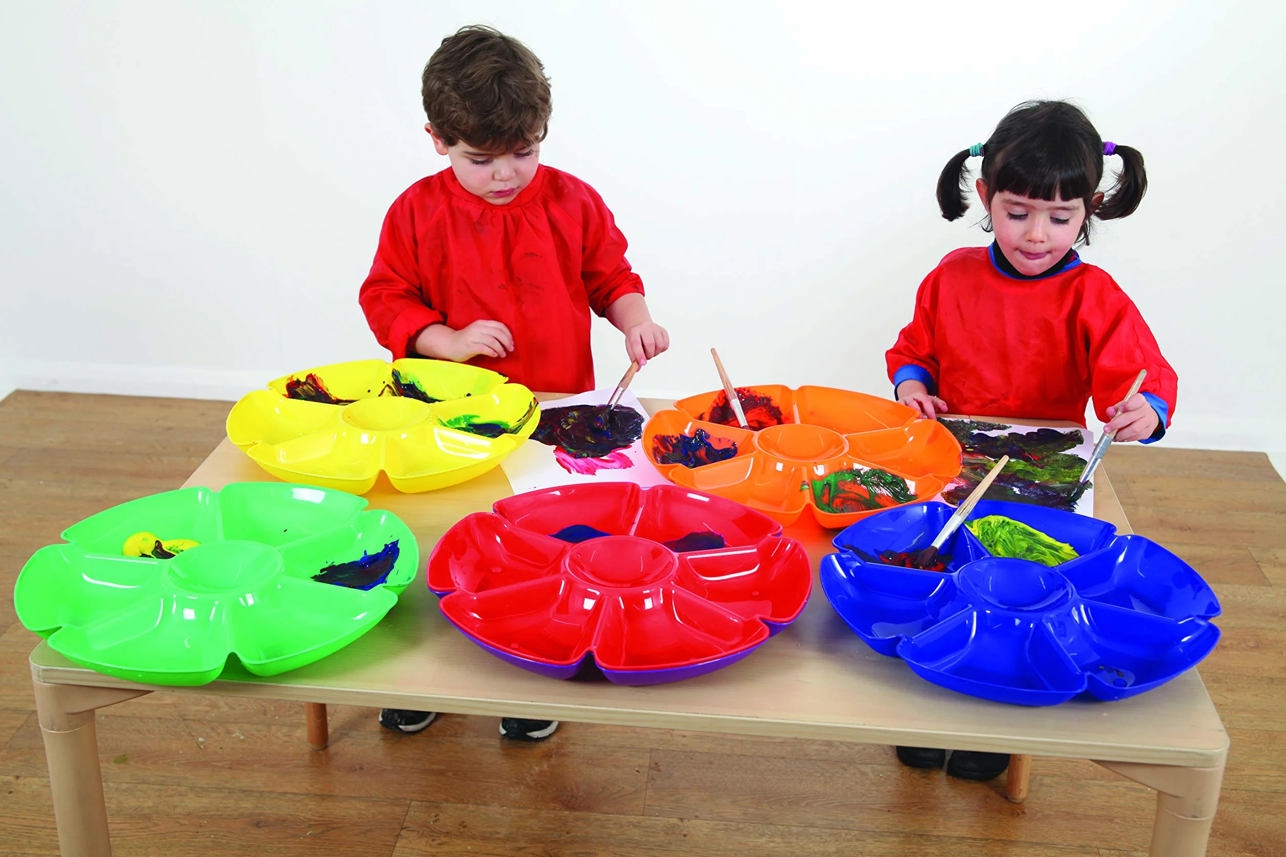 TickiT 72211 Flower Sorting Tray & Plant Tray, 400 mm Diameter, Pack of 6