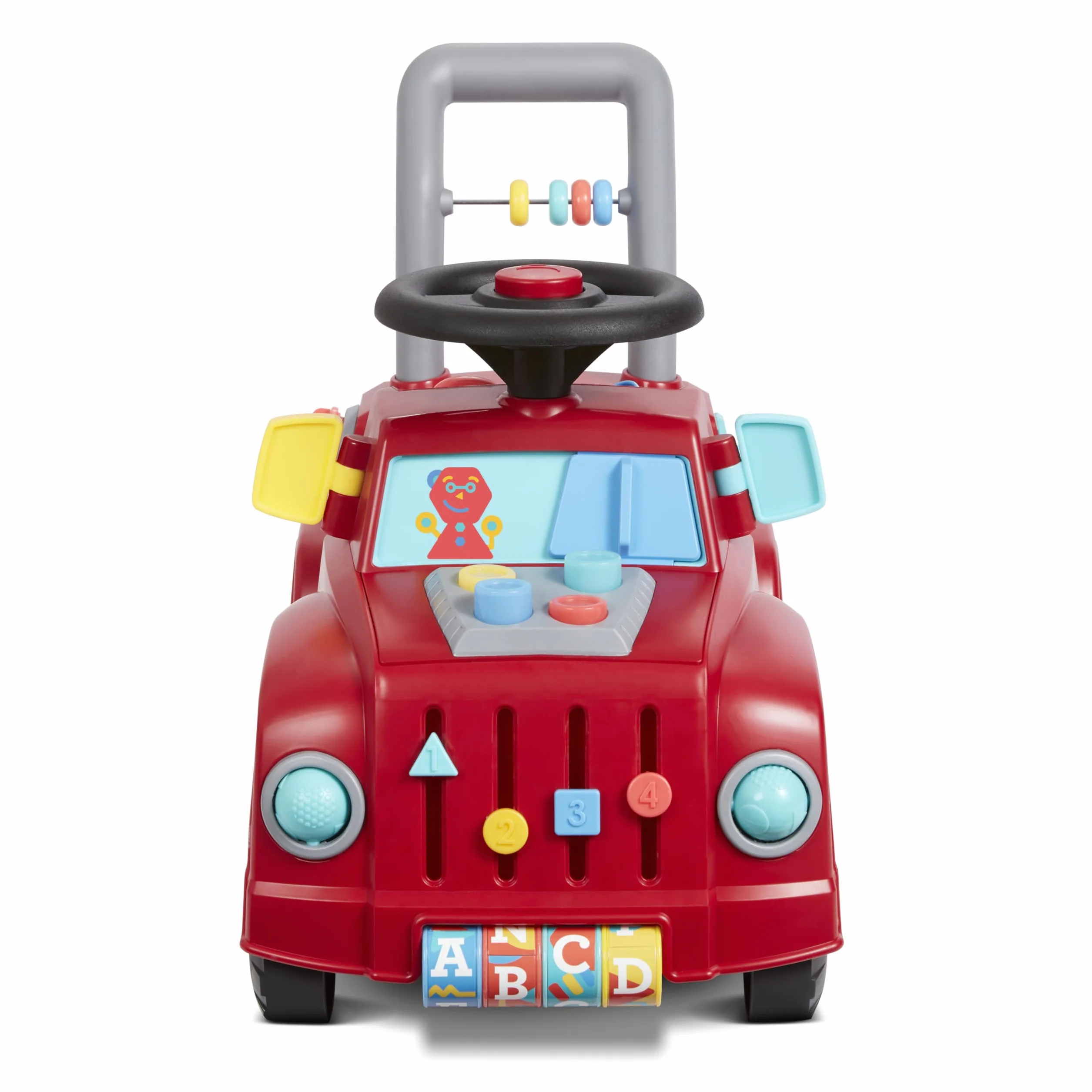 Radio Flyer Camion de Bricolage avec Lumières et Sons, Jouet à Monter pour Tout-Petits 1-3 Ans, Rouge