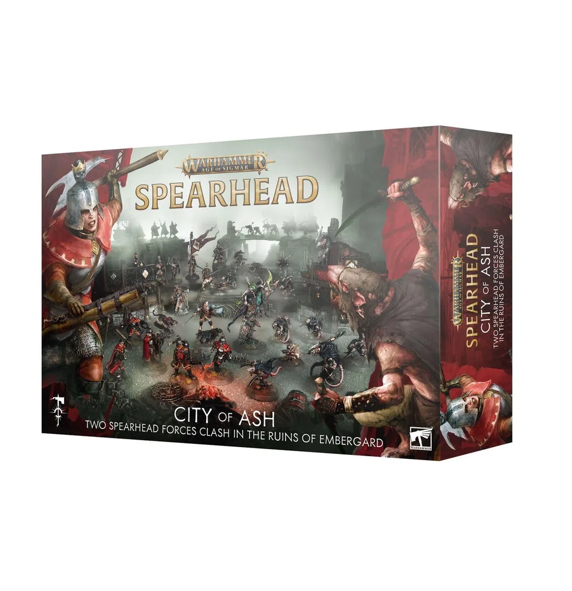 Warhammer Age of Sigmar - Spearhead City of Ash (English) (70-801), Durable Construction for Reliable Everyday Use and Mobile Repair