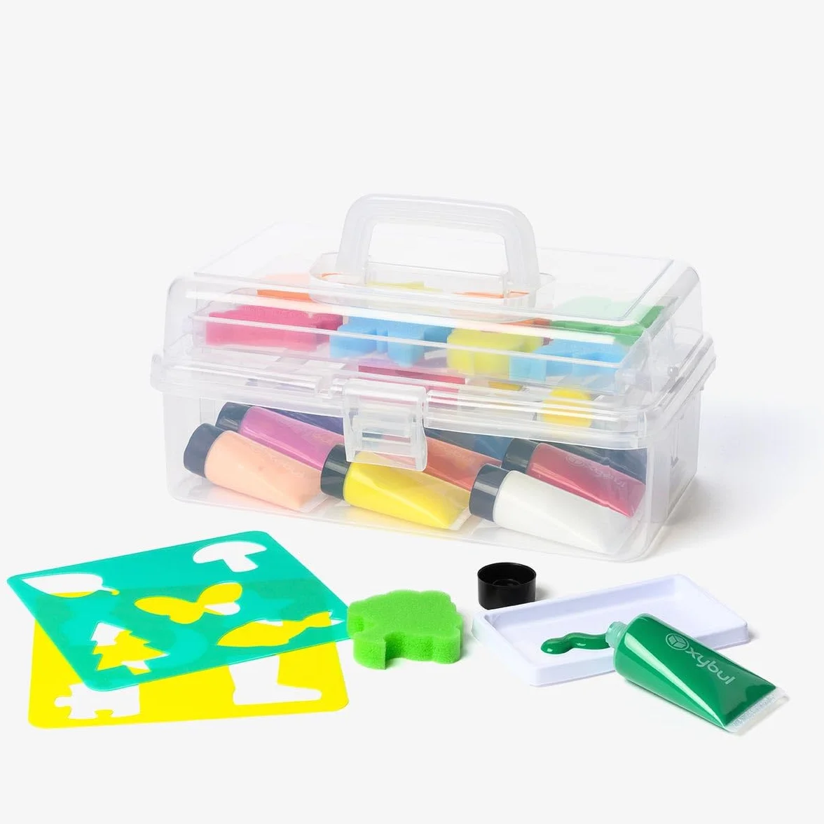 Coffret gouaches aux doigts 3 et plus oxybul