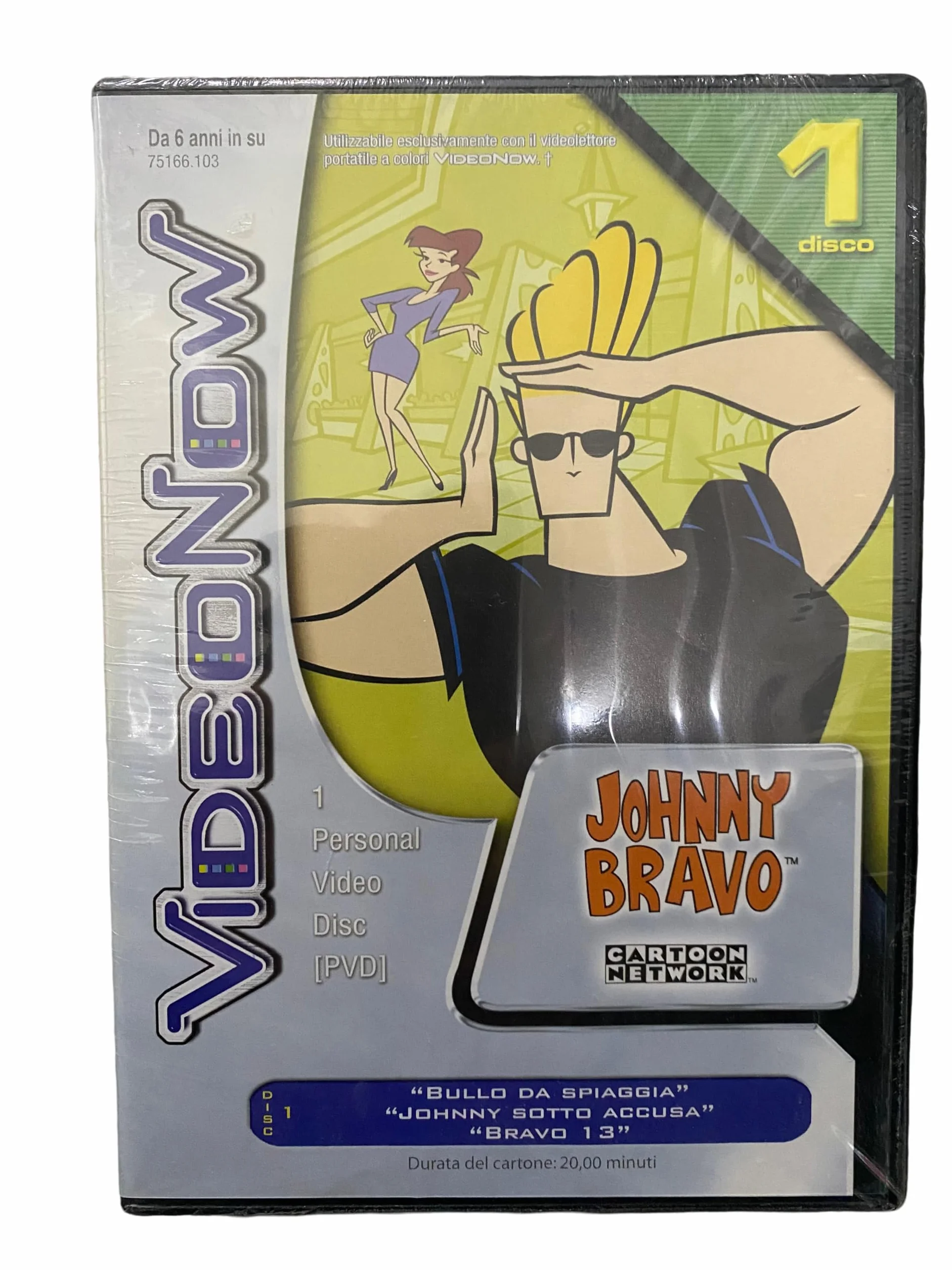 VideoNow PVD Johnny Bravo 3 Episodes