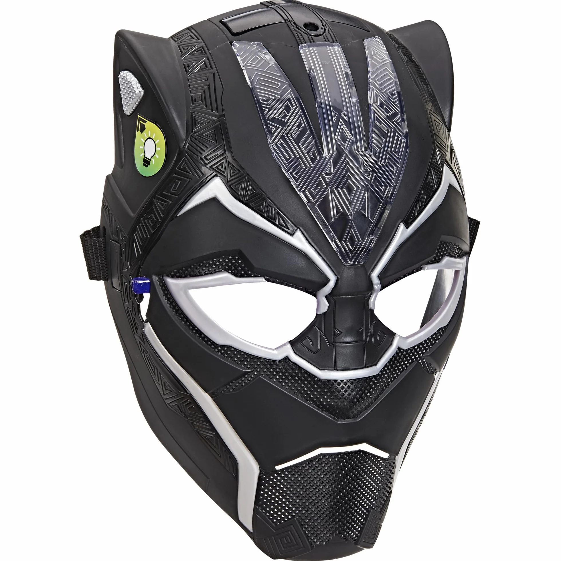 Masque électronique Vibranium Black Panther Marvel Avengers jouet déguisement effets lumineux super-héros 5 ans