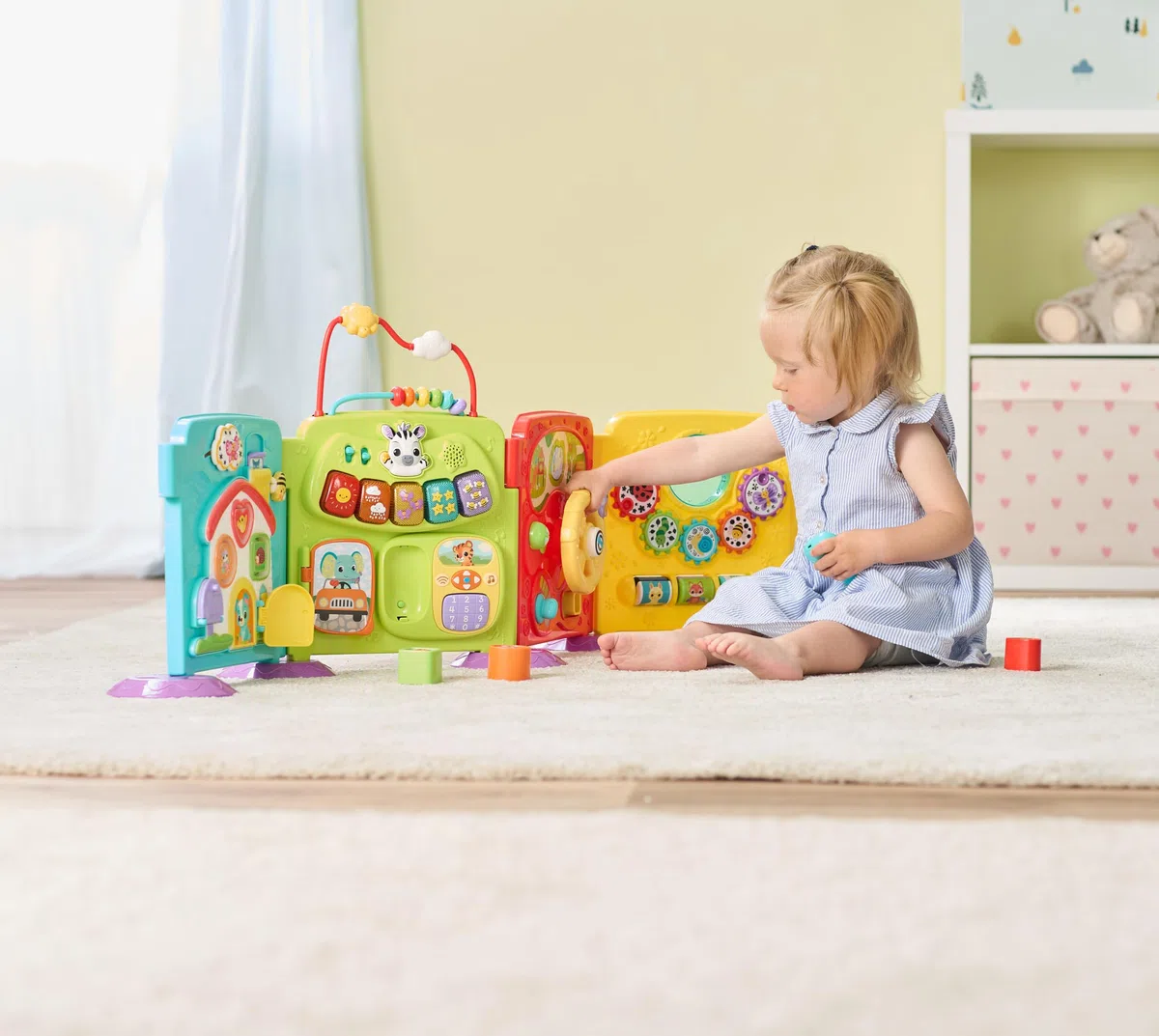 VTech Panneaux emboîtables Multi-activités 4 en 1